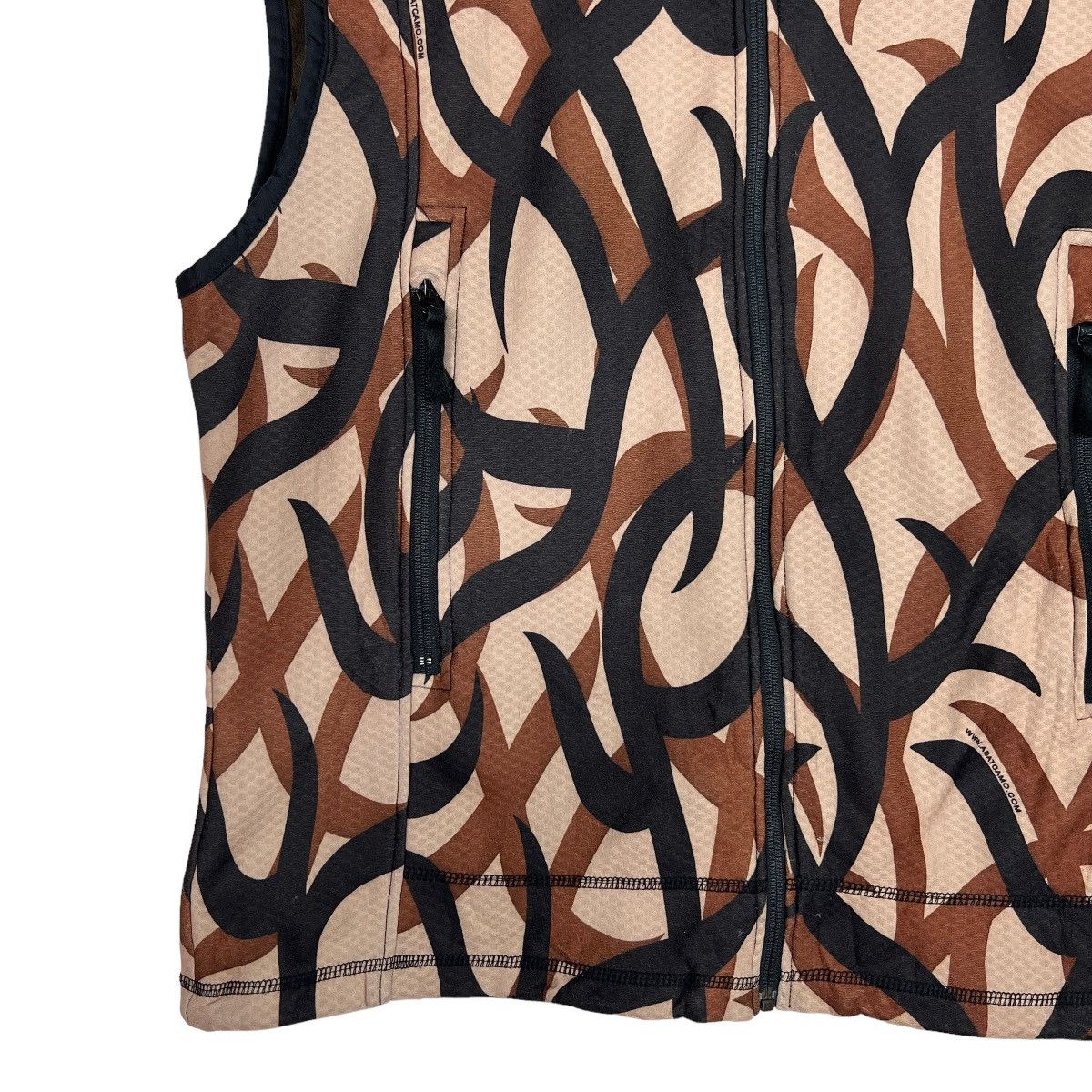 Japanese Brand 🔥 ASAT CAMO TRIBAL NUMBER NINE INSPIRED VEST Size US L / EU 52-54 / 3 - 4 Thumbnail