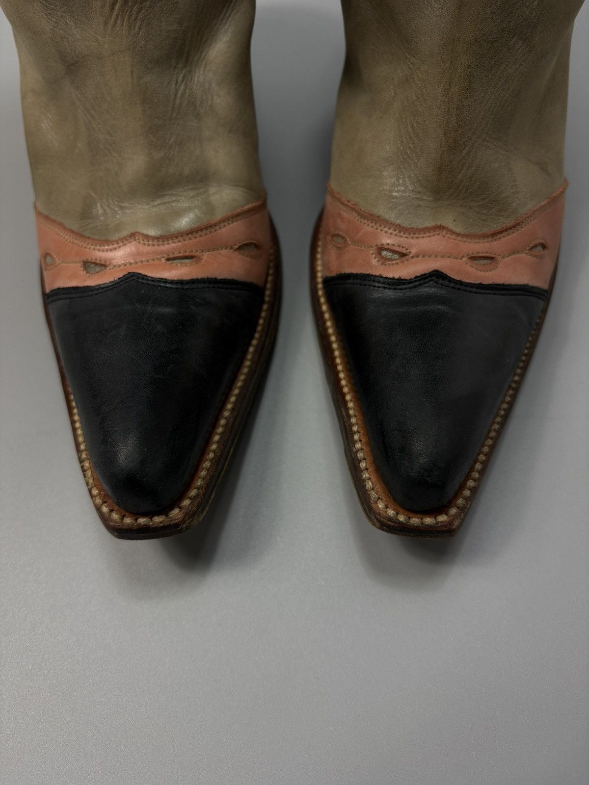 Sancho Boots SANCHO Cowboystiefel Goodyear Welted Western Vintage Boots Size US 8 / IT 38 - 10 Thumbnail
