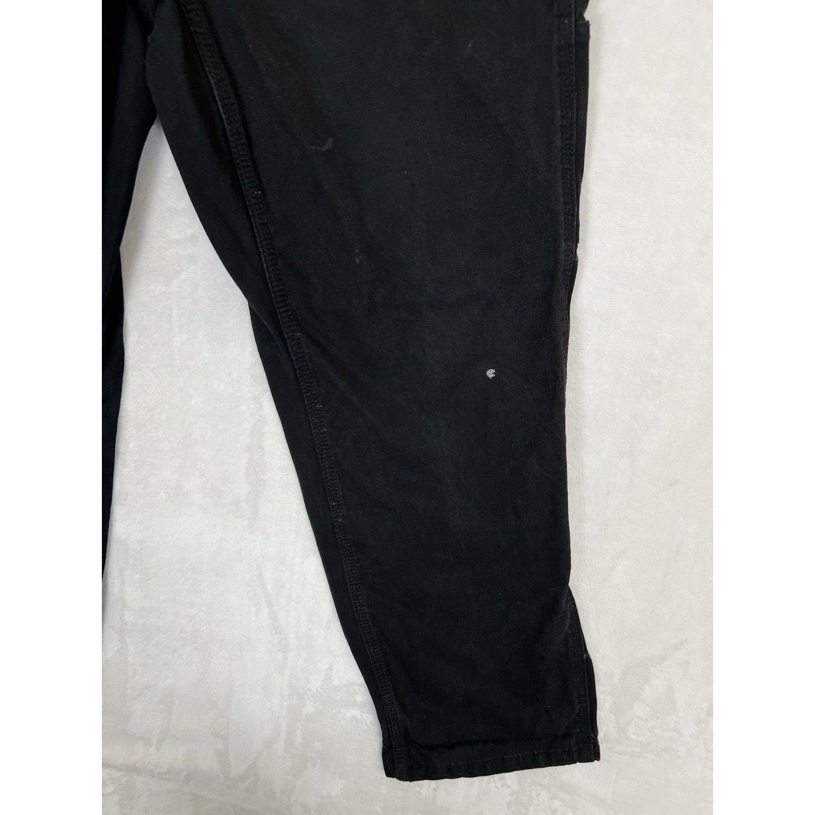 Other Brahma Black Canvas Carpenter Pants Size 32x30 Work Wear Sta Size US 32 / EU 48 - 5 Thumbnail