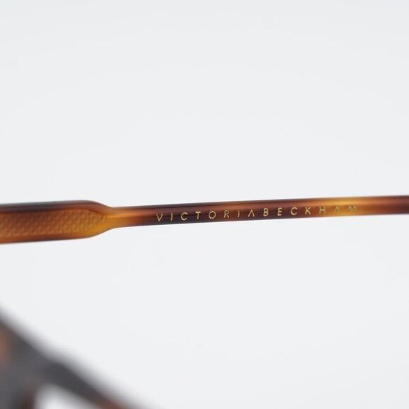 Victoria Beckham Victoria Beckham VB2602 215 Eyeglasses Havana 58mm Aviator Size ONE SIZE - 7 Thumbnail
