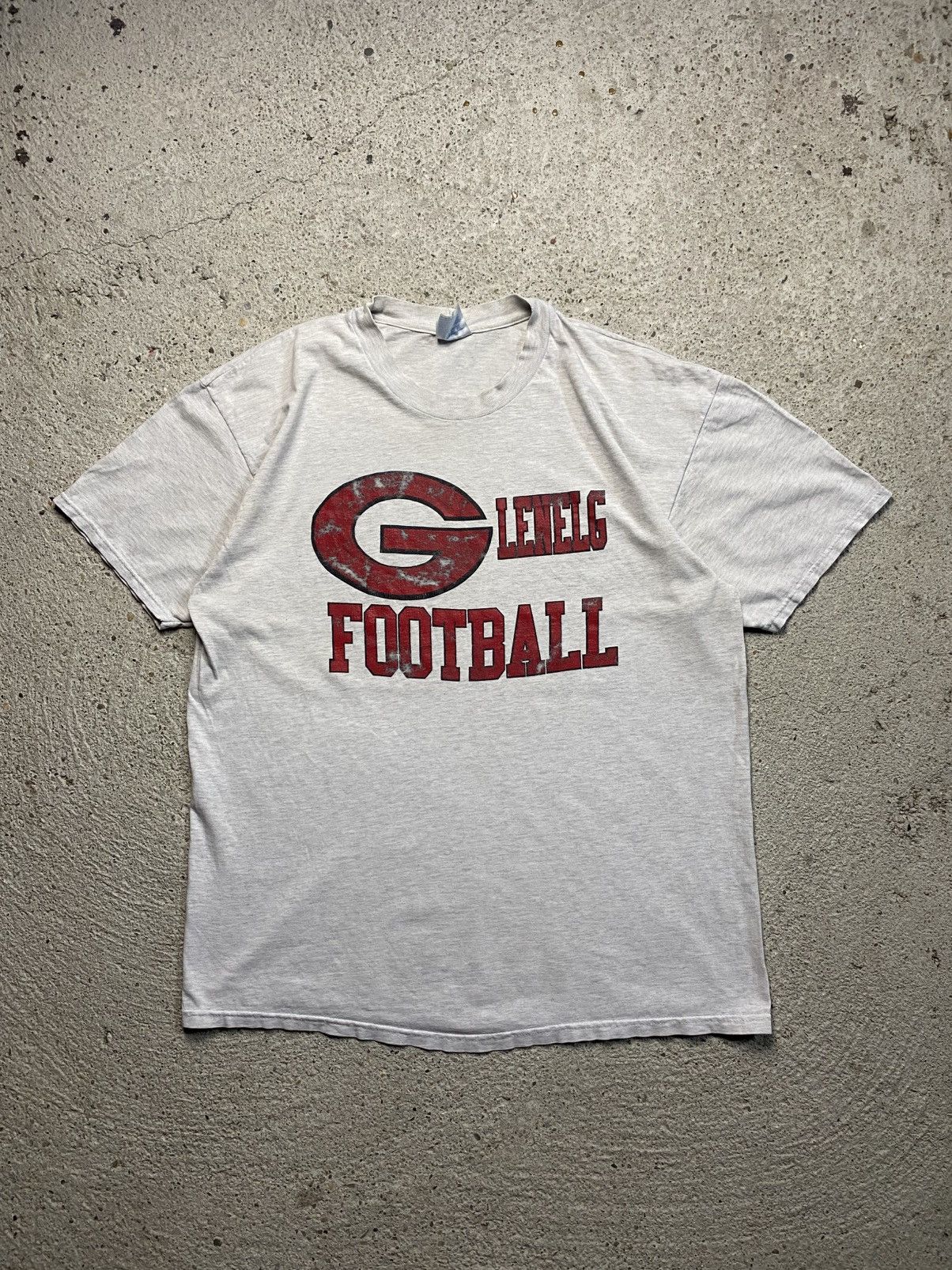 Hanes Hanes giorgia lenelg football tshirt single stich vintage Size US XL / EU 56 / 4 - 2 Thumbnail