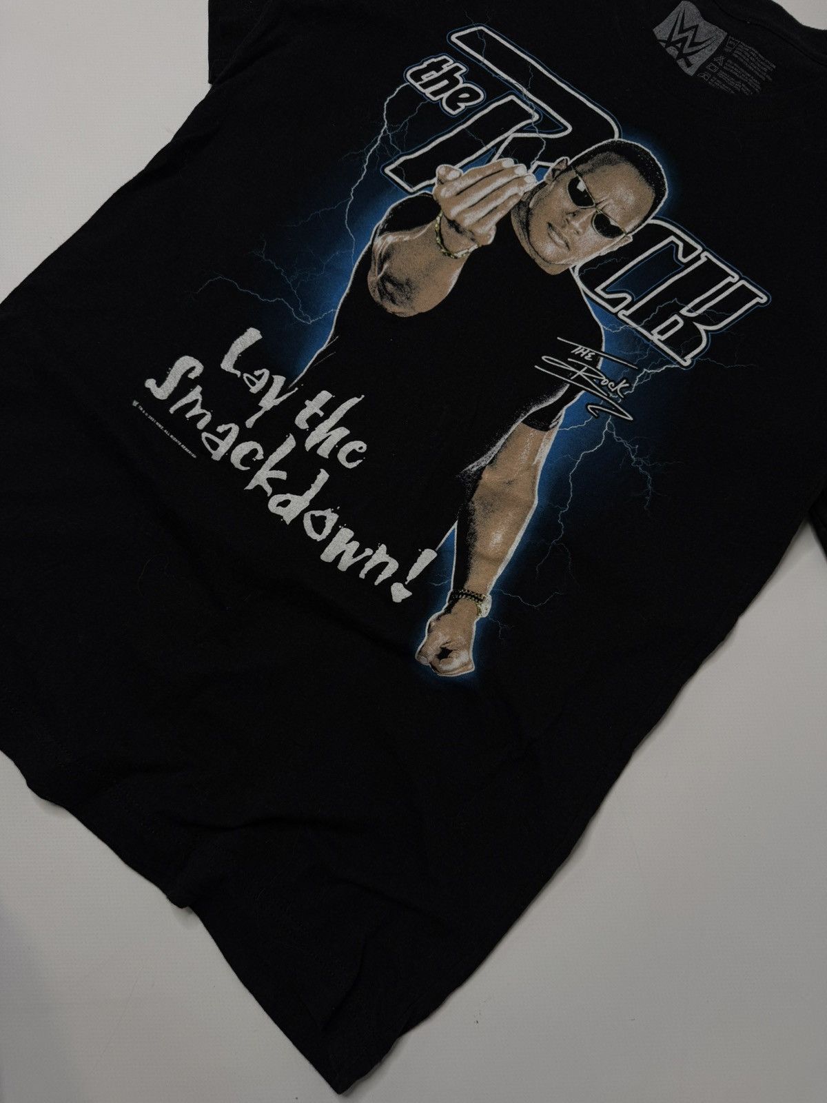 WWE WWE The Rock tee print tee Wrestling John Cena y2k licensed Size US S / EU 44-46 / 1 - 3 Thumbnail