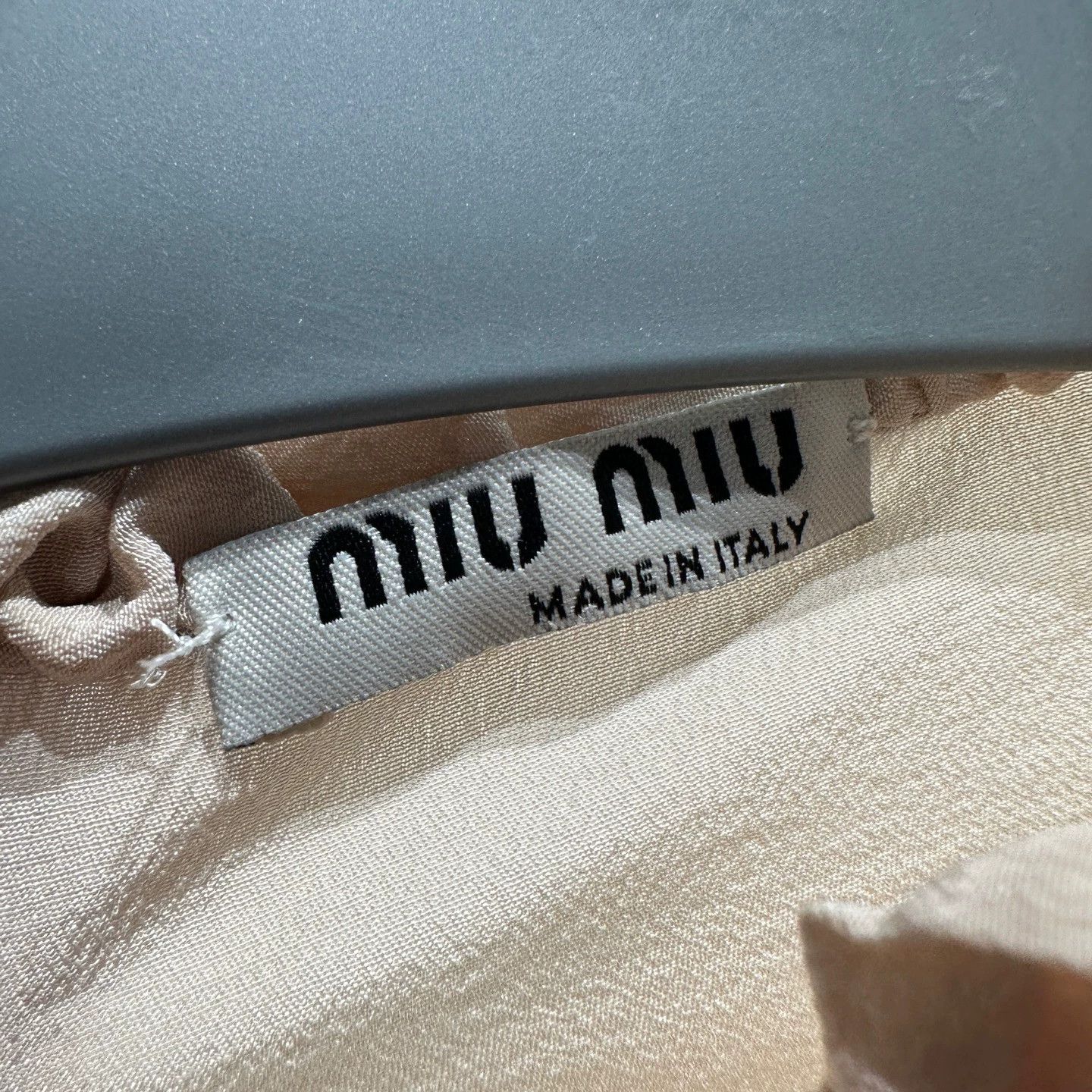 Miu Miu MIU MIU apr417 Mulberry Silk Side-Collar Shirt 36 Size XS / US 0-2 / IT 36-38 - 3 Thumbnail