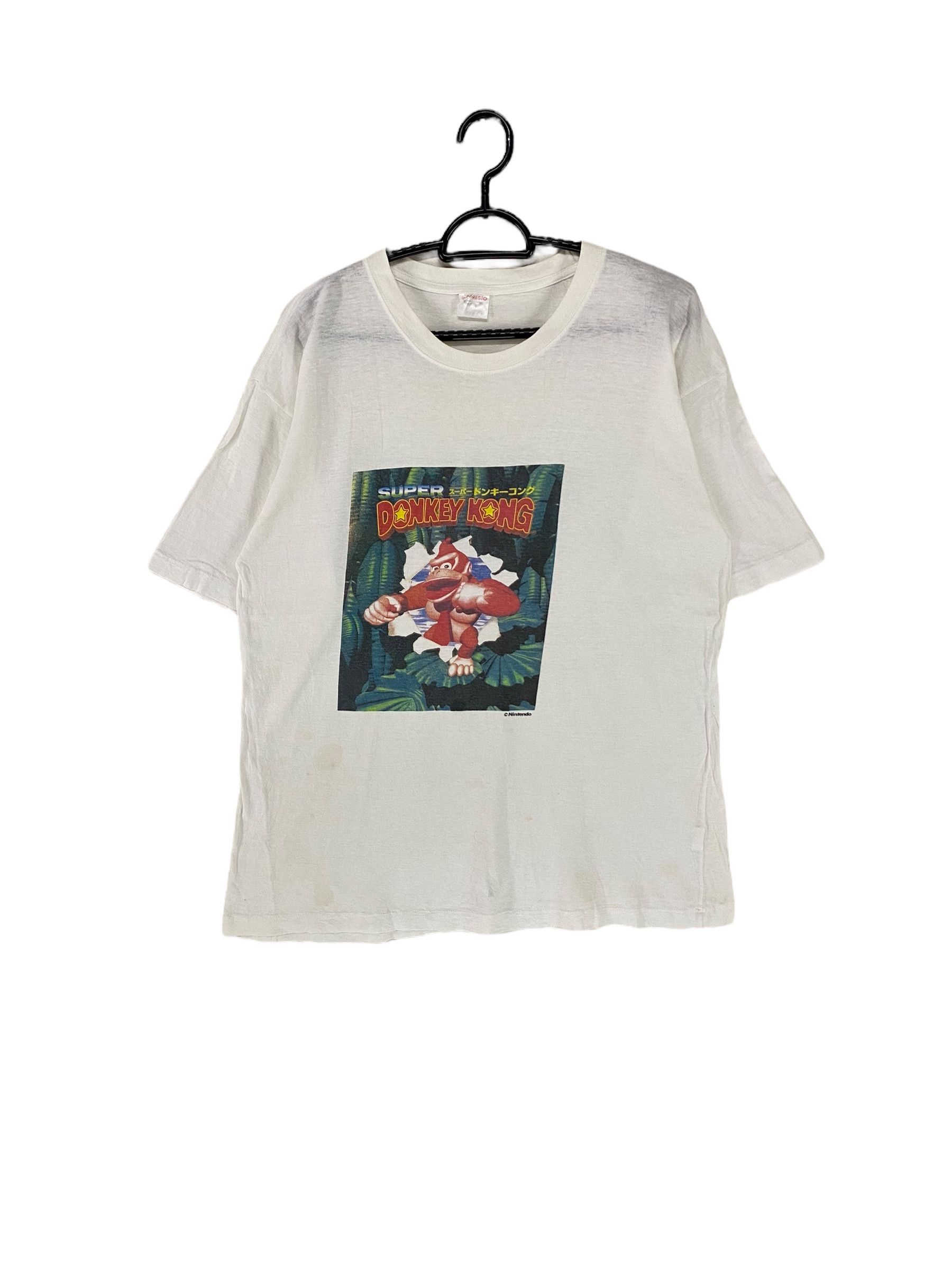 90s Super Donkey Kong video game promo tshirt