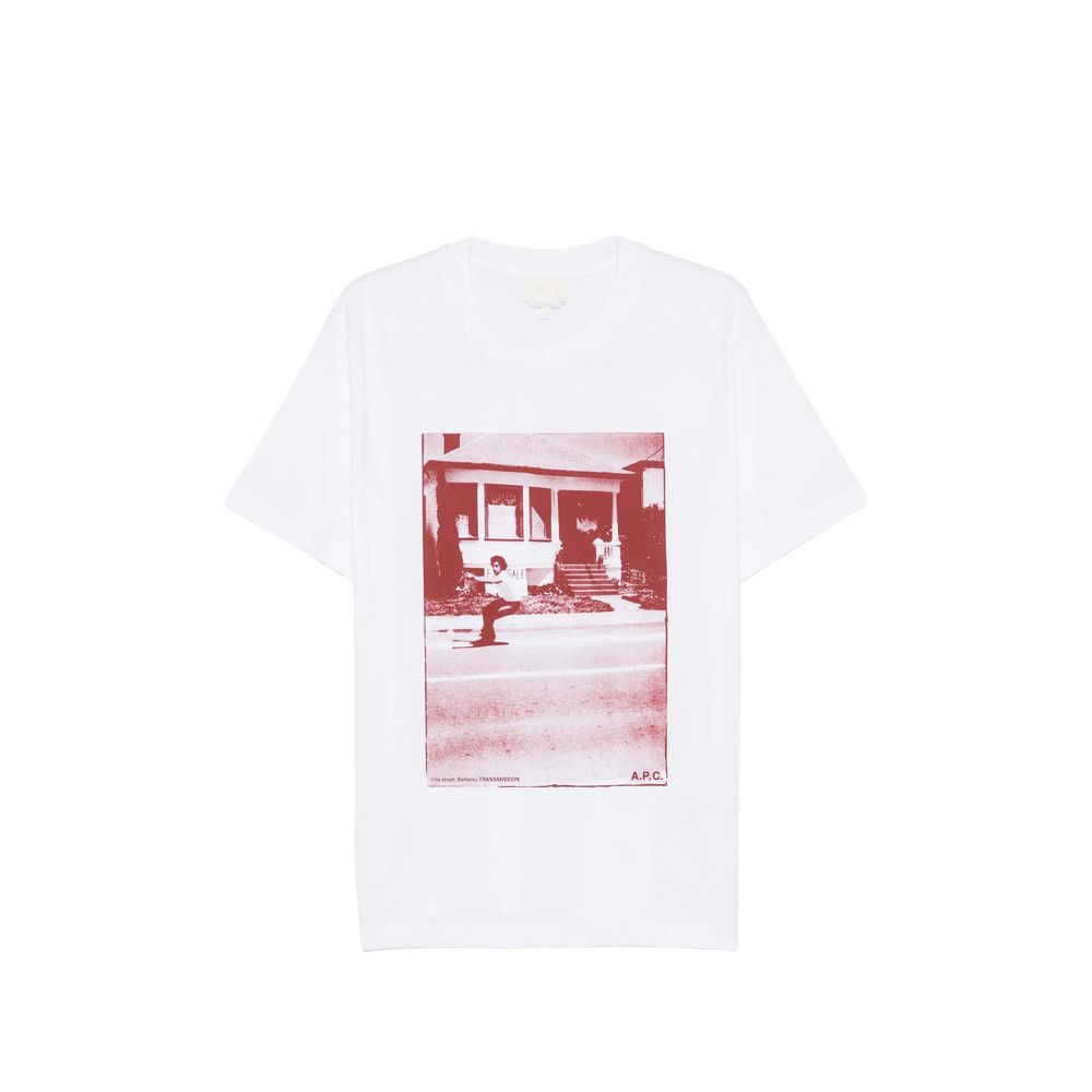 A.P.C. A.p.c. WHITE T-Shirts & Vests - T-Shirts Size US S / EU 44-46 / 1 - 1 Thumbnail