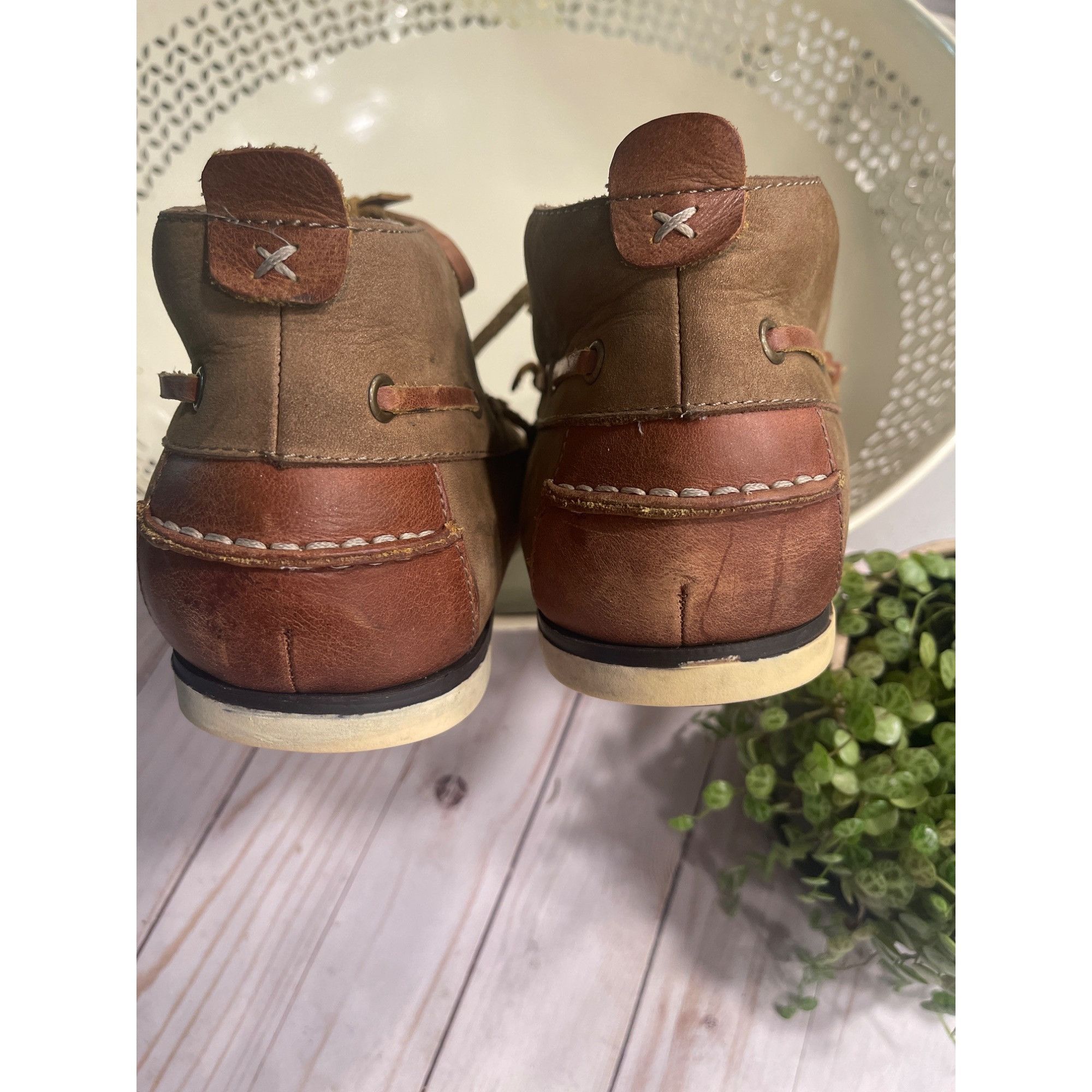 Vionic Vionic Men’s Leather Boat Shoes SZ US 10 Size US 10 / EU 43 - 4 Thumbnail