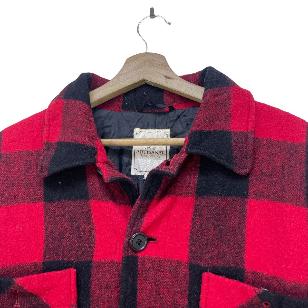 Filson × Japanese Brand × Vintage Japanese Brand Artisanat Buffalo Checked Tartan Jacket Size US M / EU 48-50 / 2 - 3 Thumbnail