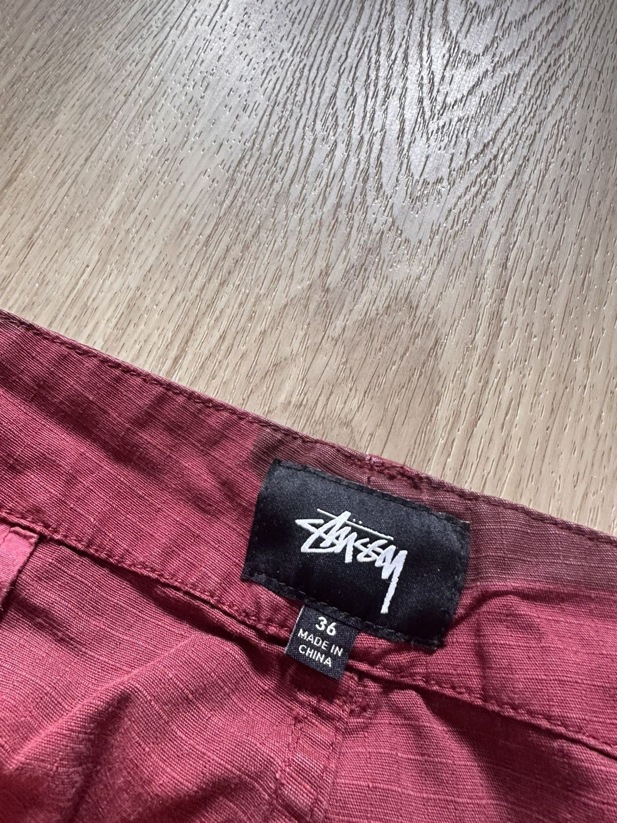 Stussy Stüssy Lavender Camo Ripstop Cargo Pants Size US 36 / EU 52 - 4 Thumbnail