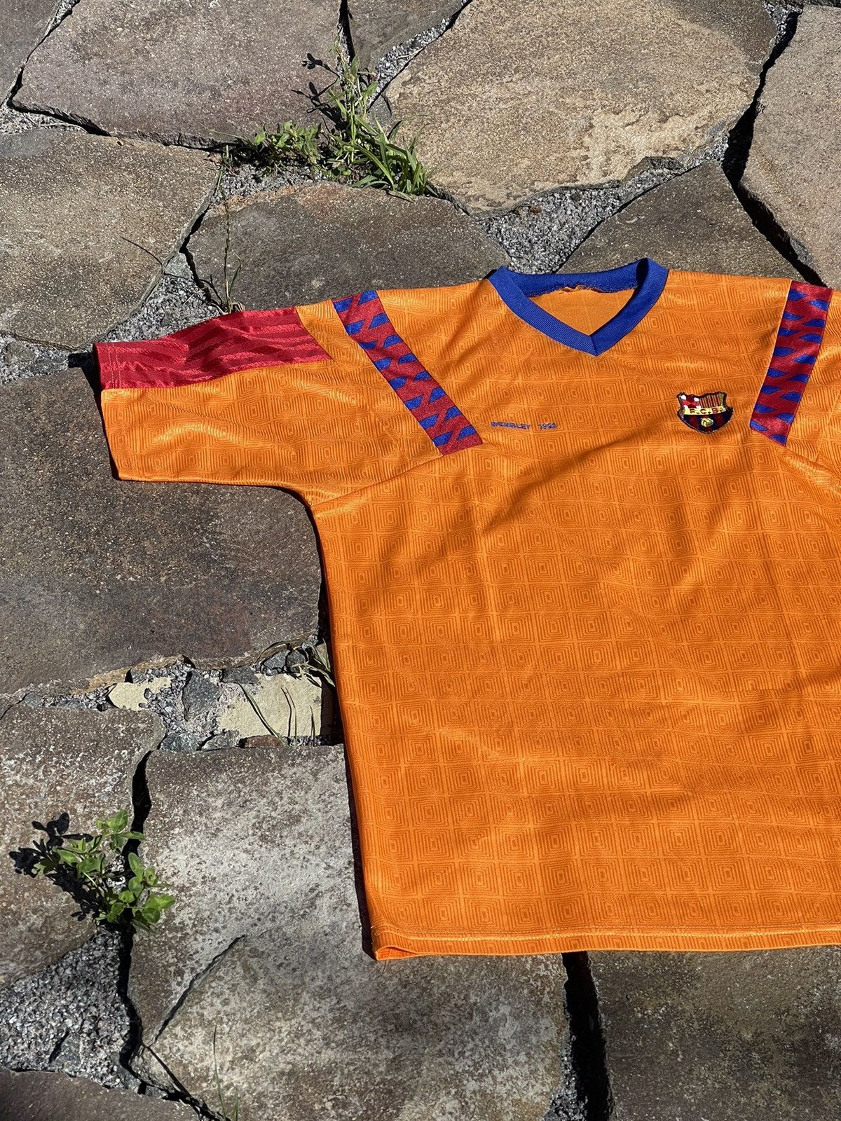 Other 1992 Barcelona Vintage rare soccer jersey Wembley Size US L / EU 52-54 / 3 - 8 Thumbnail