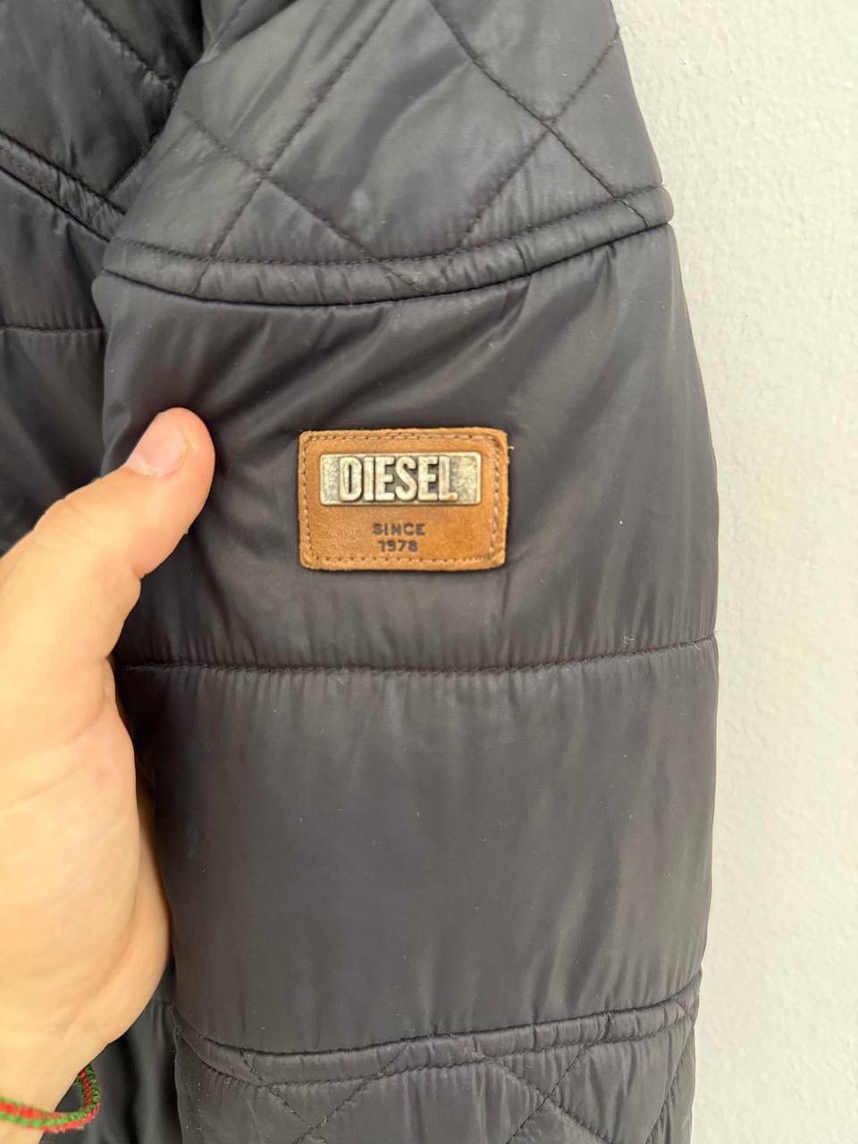 Diesel × Japanese Brand Diesel Y2K Vintage Patent Puffer Avant Garde Jacket Bomber Size S / US 4 / IT 40 - 5 Thumbnail