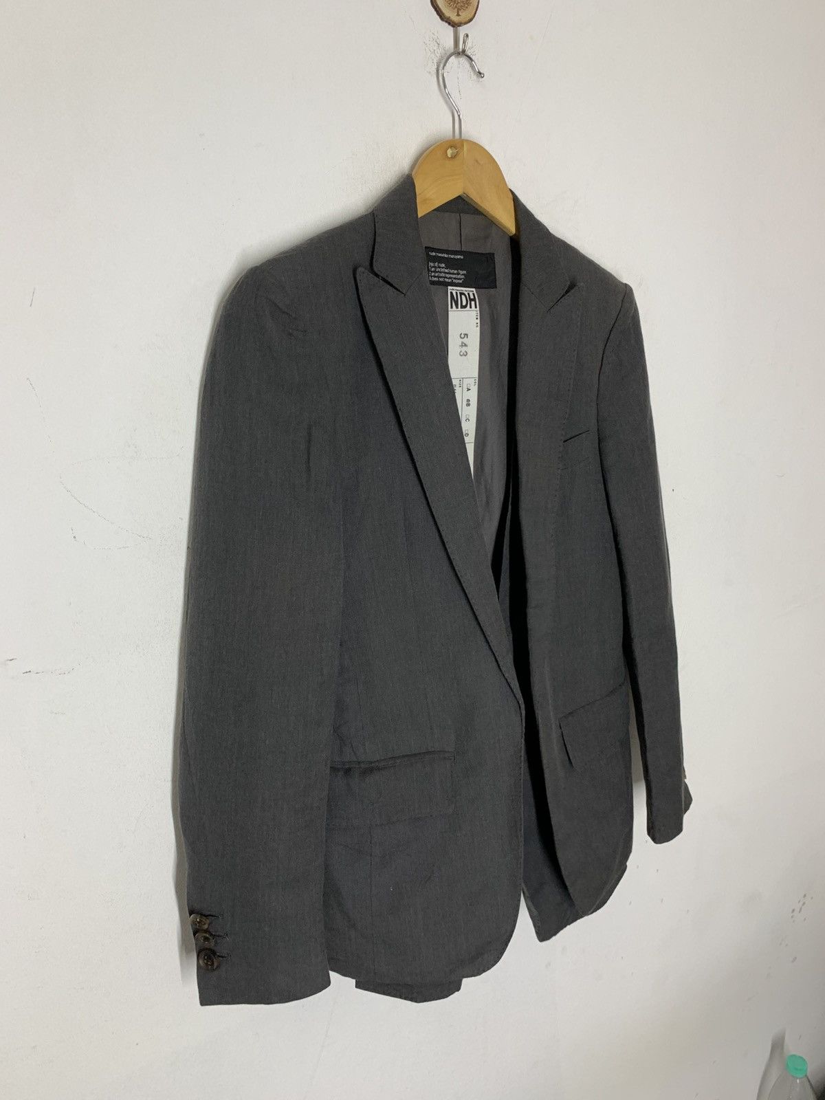 Nude: Masahiko Maruyama Nude MasahikoMaruyama Avantgarde Blazer Ma+ Julius Size US S / EU 44-46 / 1 - 7 Thumbnail