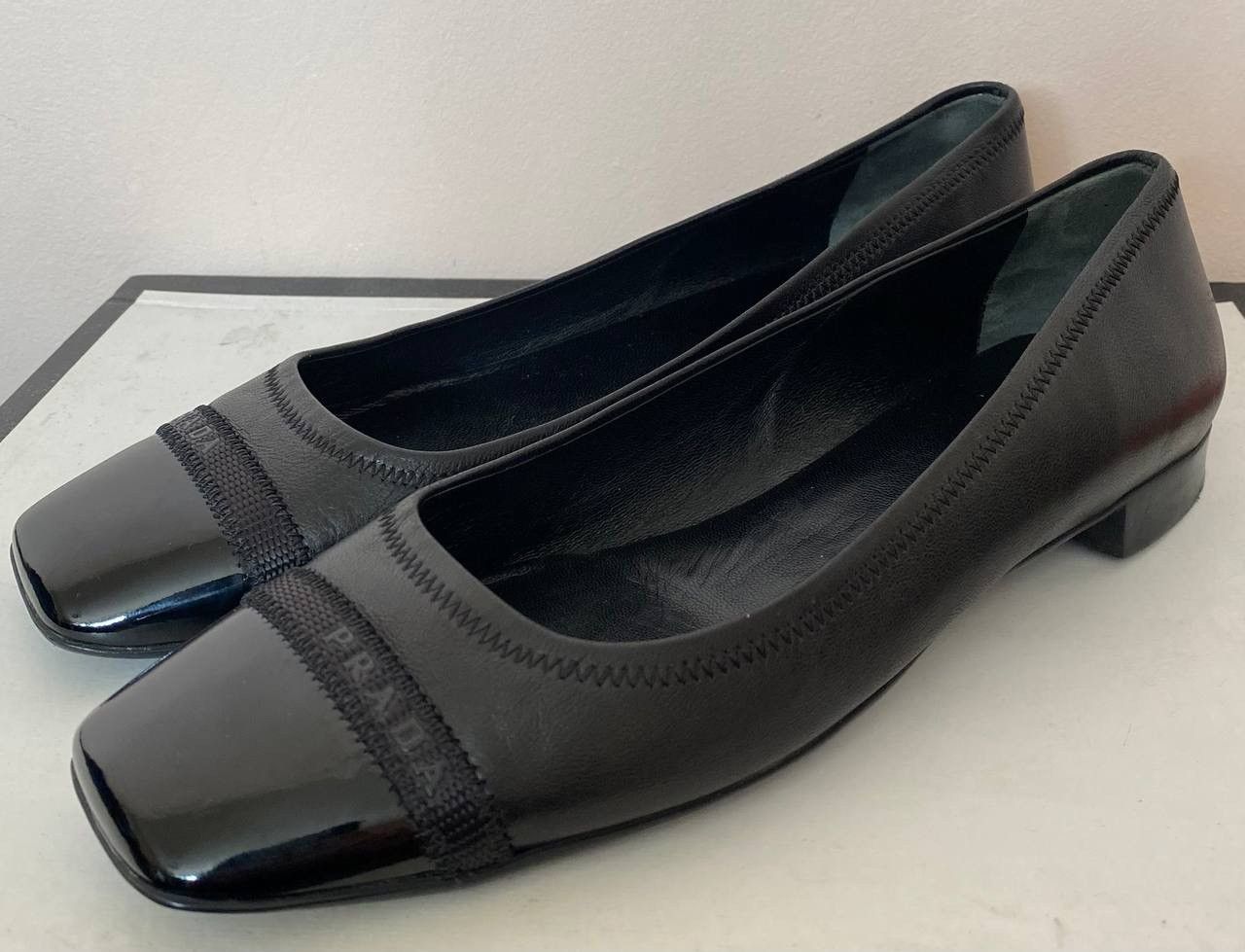 Prada Prada Patent leather ballet flats Size US 6 / IT 36 - 5 Thumbnail