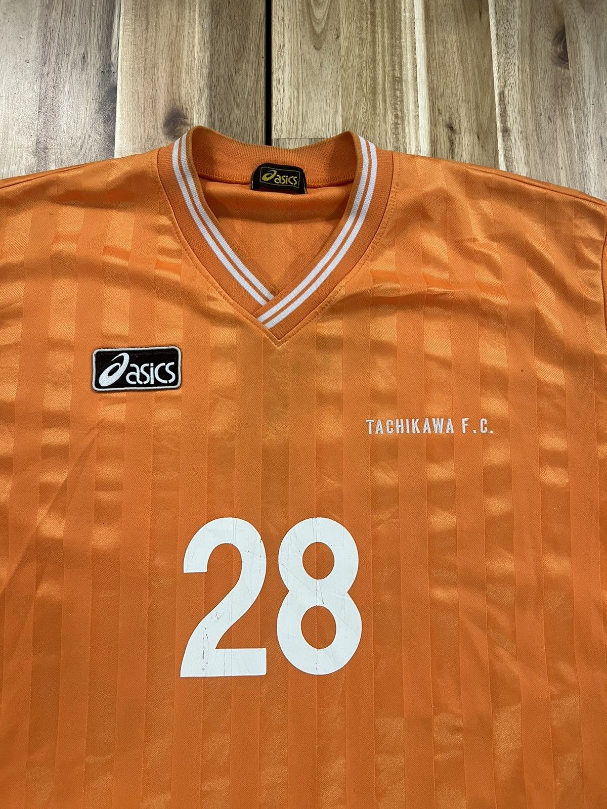 Asics Vintage 80’s Asics Japan #28 Jersey Size US L / EU 52-54 / 3 - 2 Thumbnail