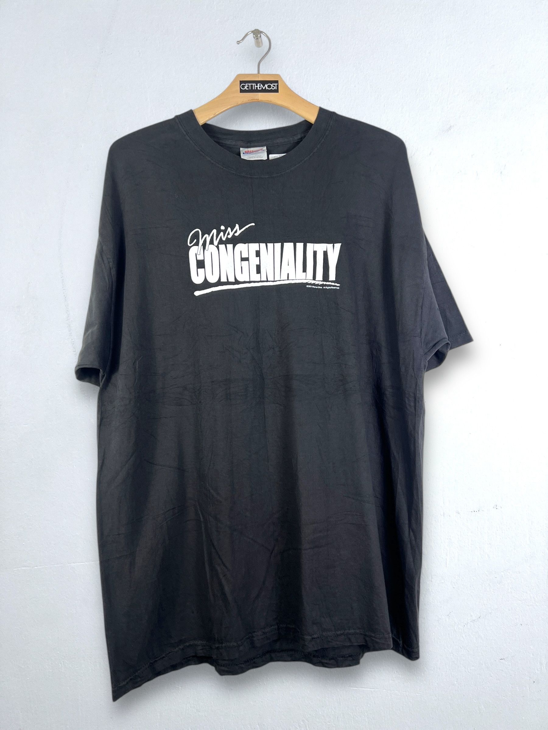 Vintage No.4961 Vintage Miss Congeniality Movie Promo Tee (XL) Size US XL / EU 56 / 4 - 1 Thumbnail