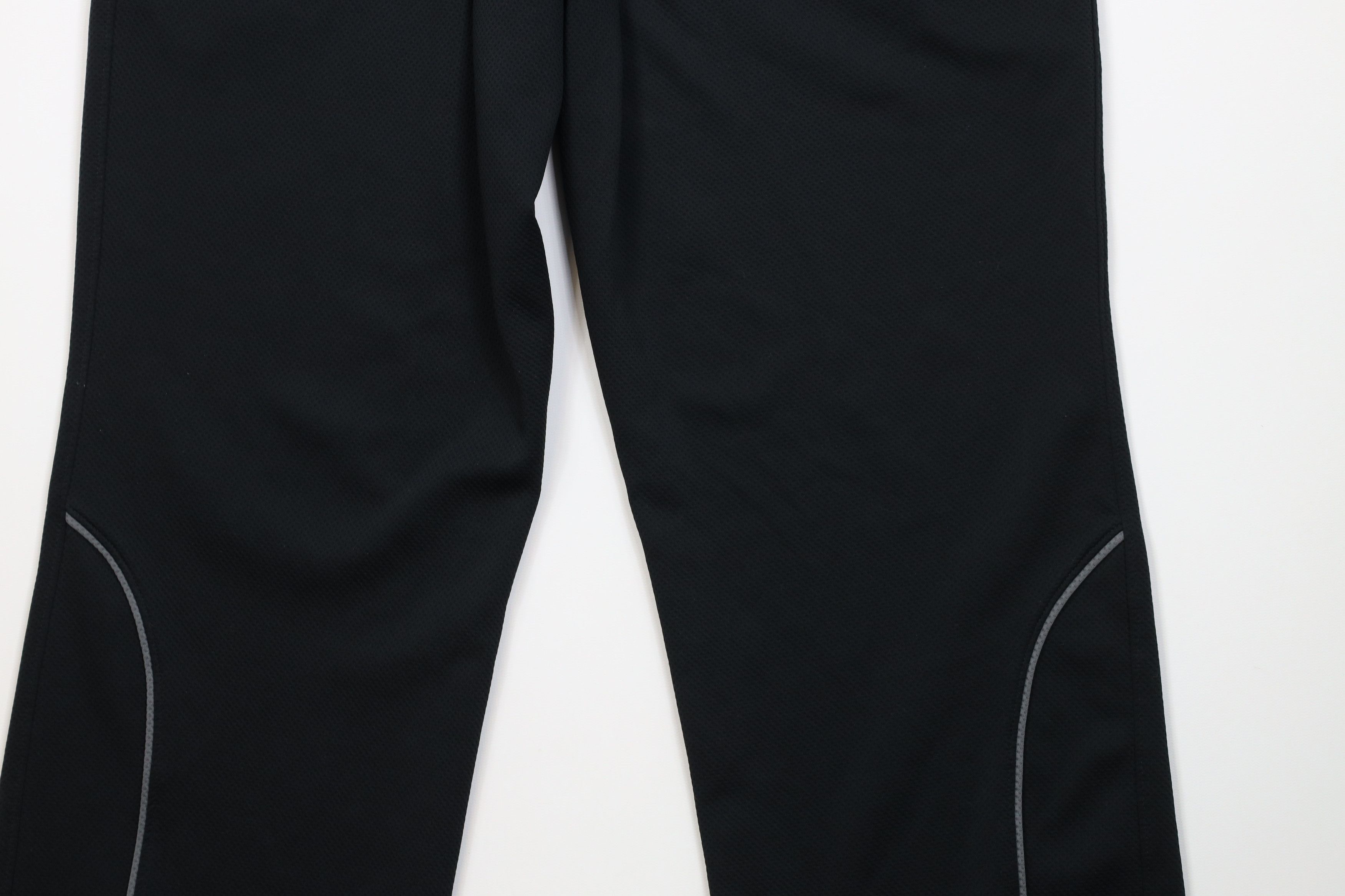 Under Armour Vintage Y2K Under Armour Thermal Knit Wide Leg Pants Black Size US 32 / EU 48 - 12 Thumbnail