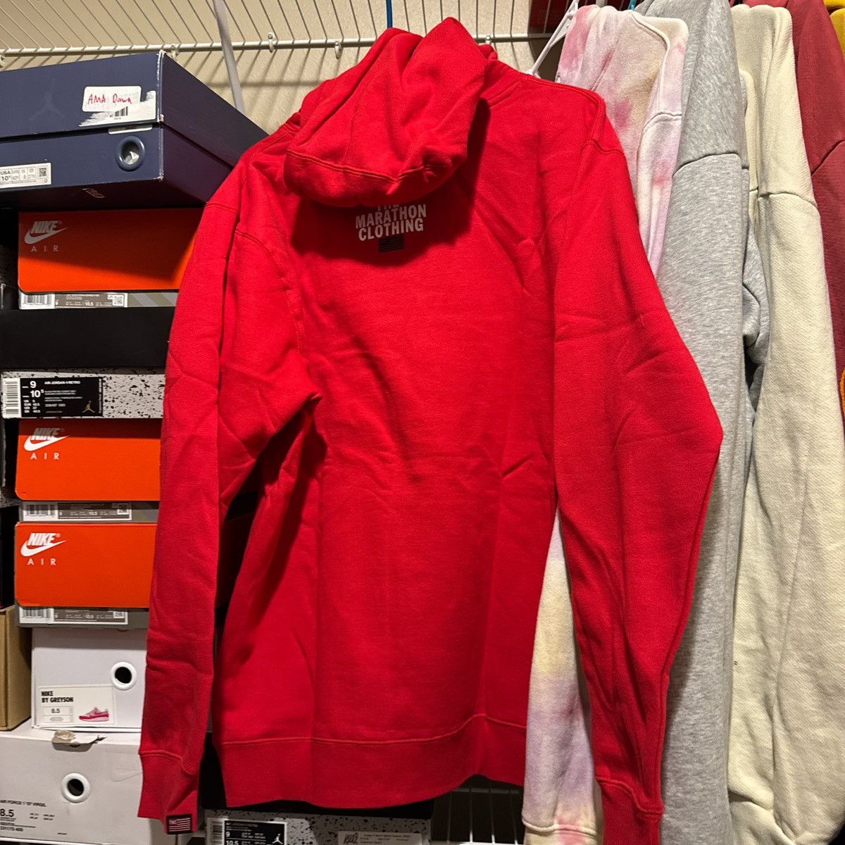 Other The Marathon Clothing Bar Logo Hoodie - Red Medium Size US M / EU 48-50 / 2 - 2 Thumbnail