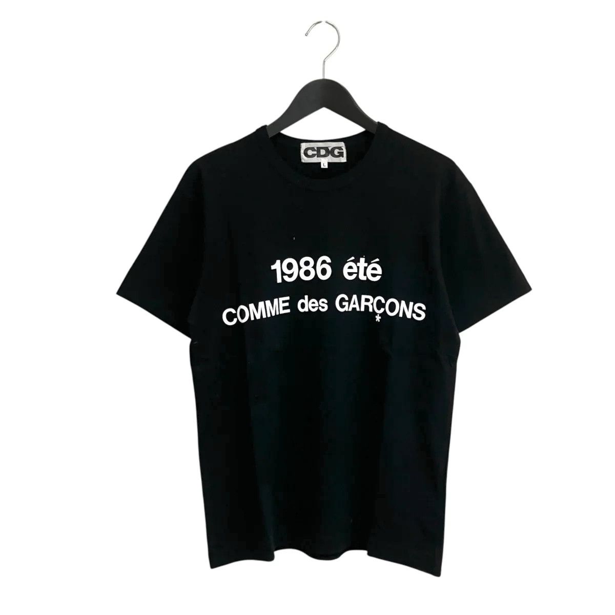 1986 Ete Logo Tee in Black, Men's