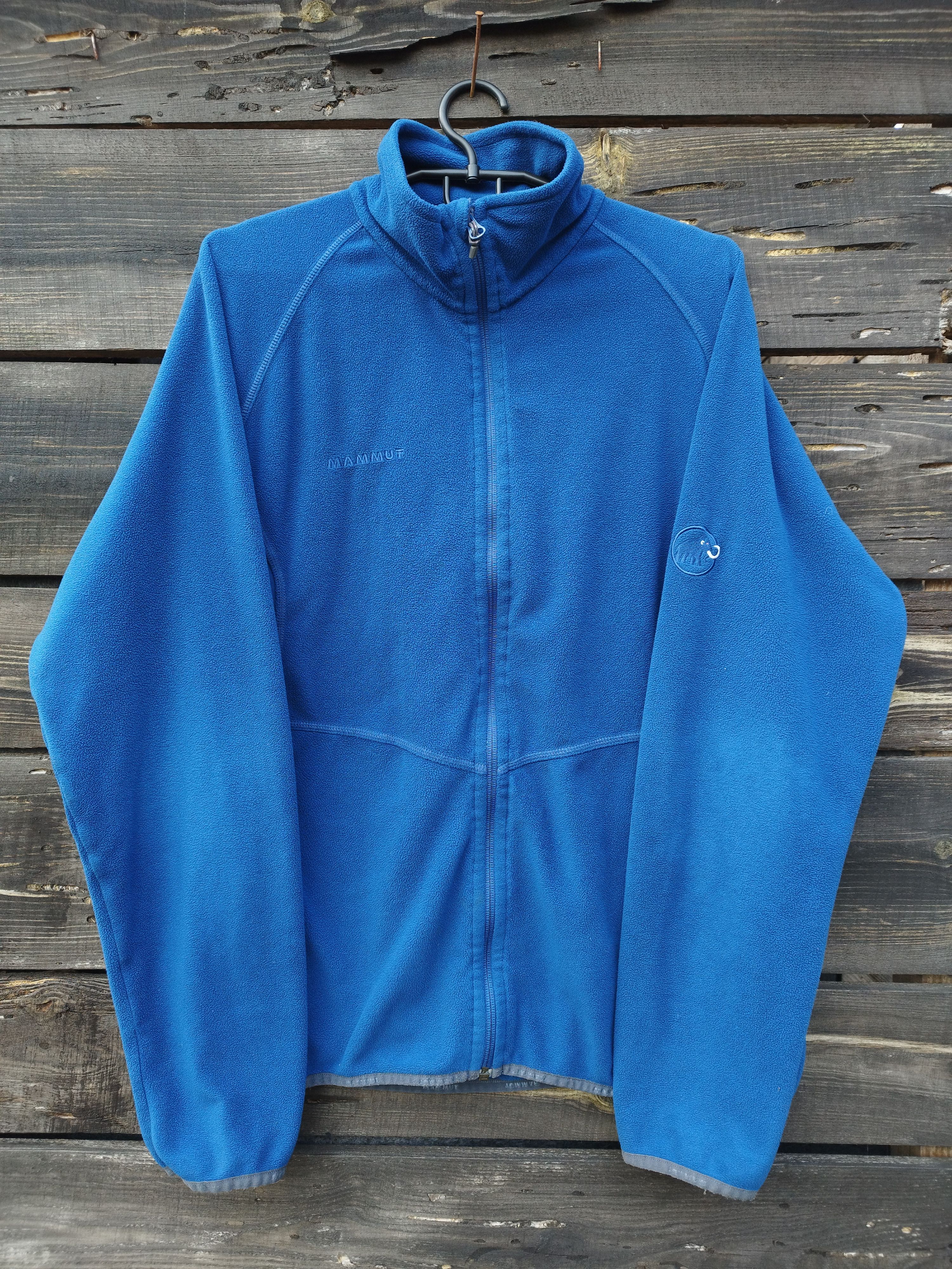 Mammut Mammut Performance Fleece Mid-Layer Jacket Blue - Men's Size US XL / EU 56 / 4 - 1 Thumbnail