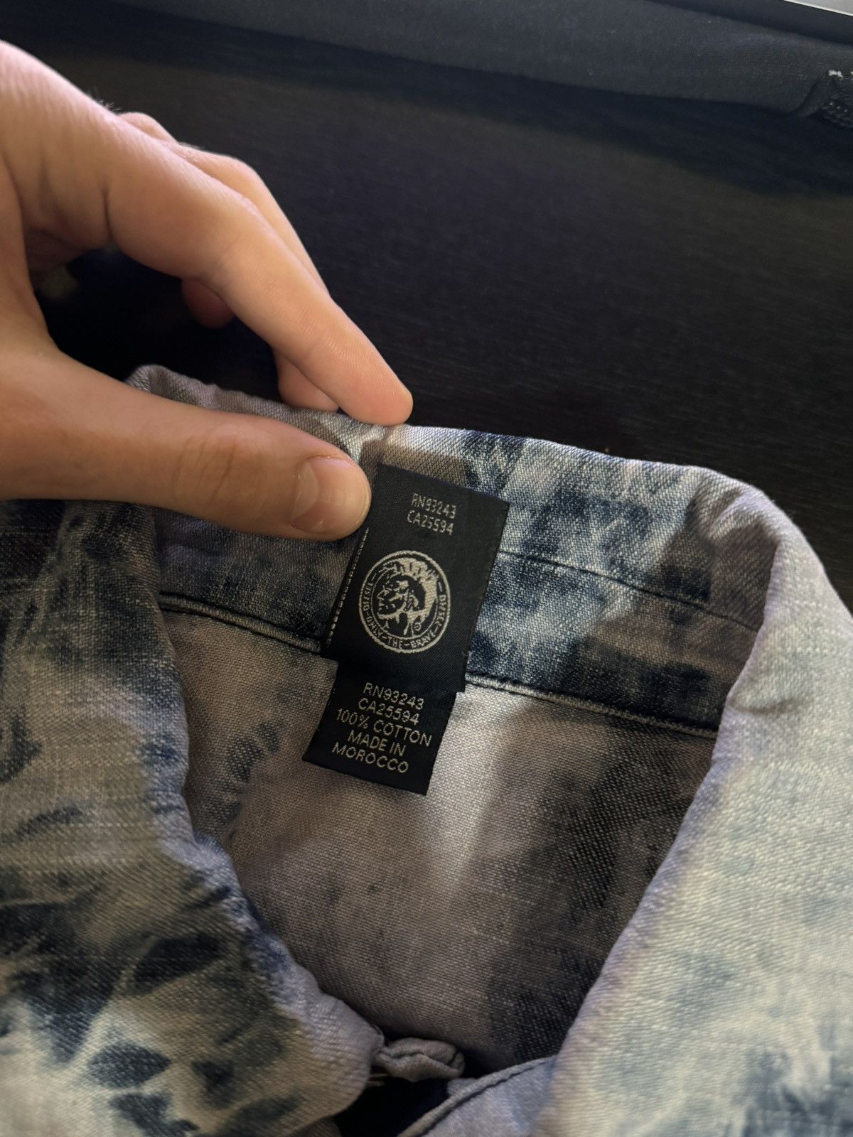 Diesel × Japanese Brand Diesel Denim Tie Dye Jacket Mod.Sobea Size M / US 6-8 / IT 42-44 - 17 Thumbnail