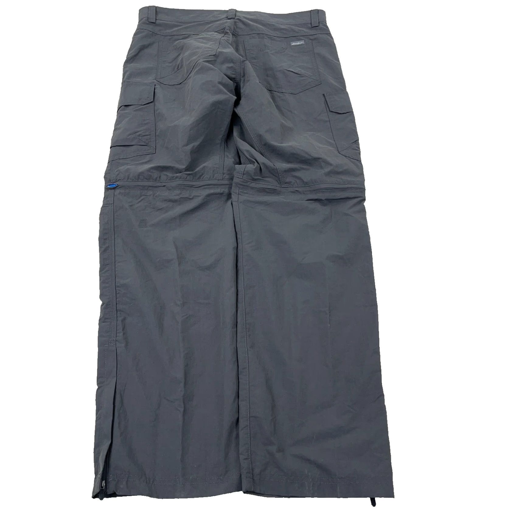 Eddie Bauer Eddie Bauer Travex Pants Men 34 Gray Convertible Outdoor Hiking Chino Mens Size US 34 / EU 50 - 2 Thumbnail