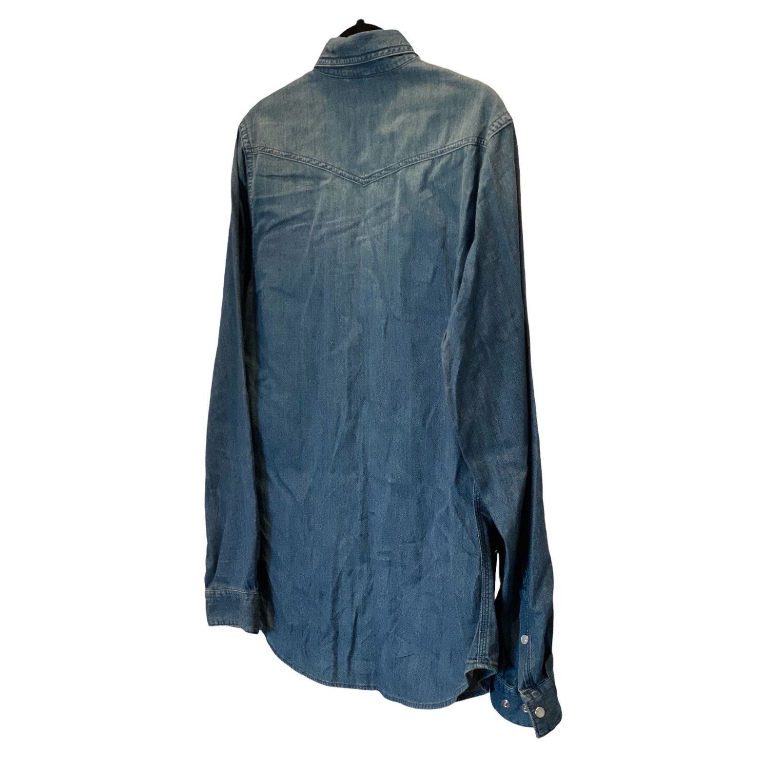 Express Express Denim Botton Up Medium NWT Size US M / EU 48-50 / 2 - 5 Thumbnail