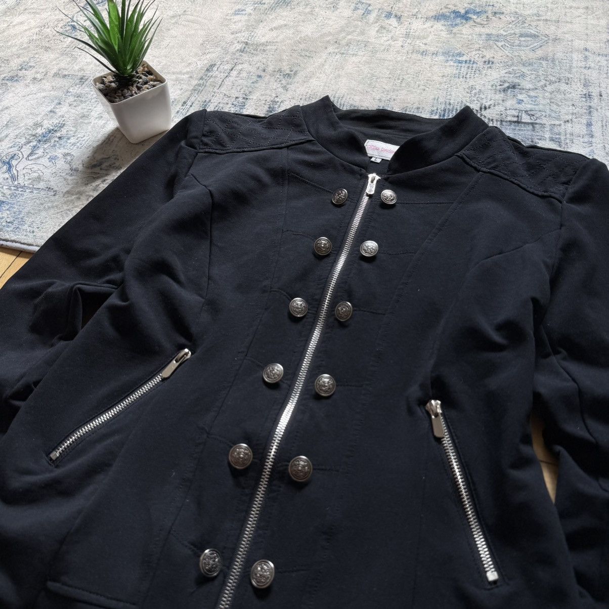 Hysteric Glamour 📌Chica London Napoleon 00s style Military Y2K Women’s Jacket Size L / US 10 / IT 46 - 6 Thumbnail