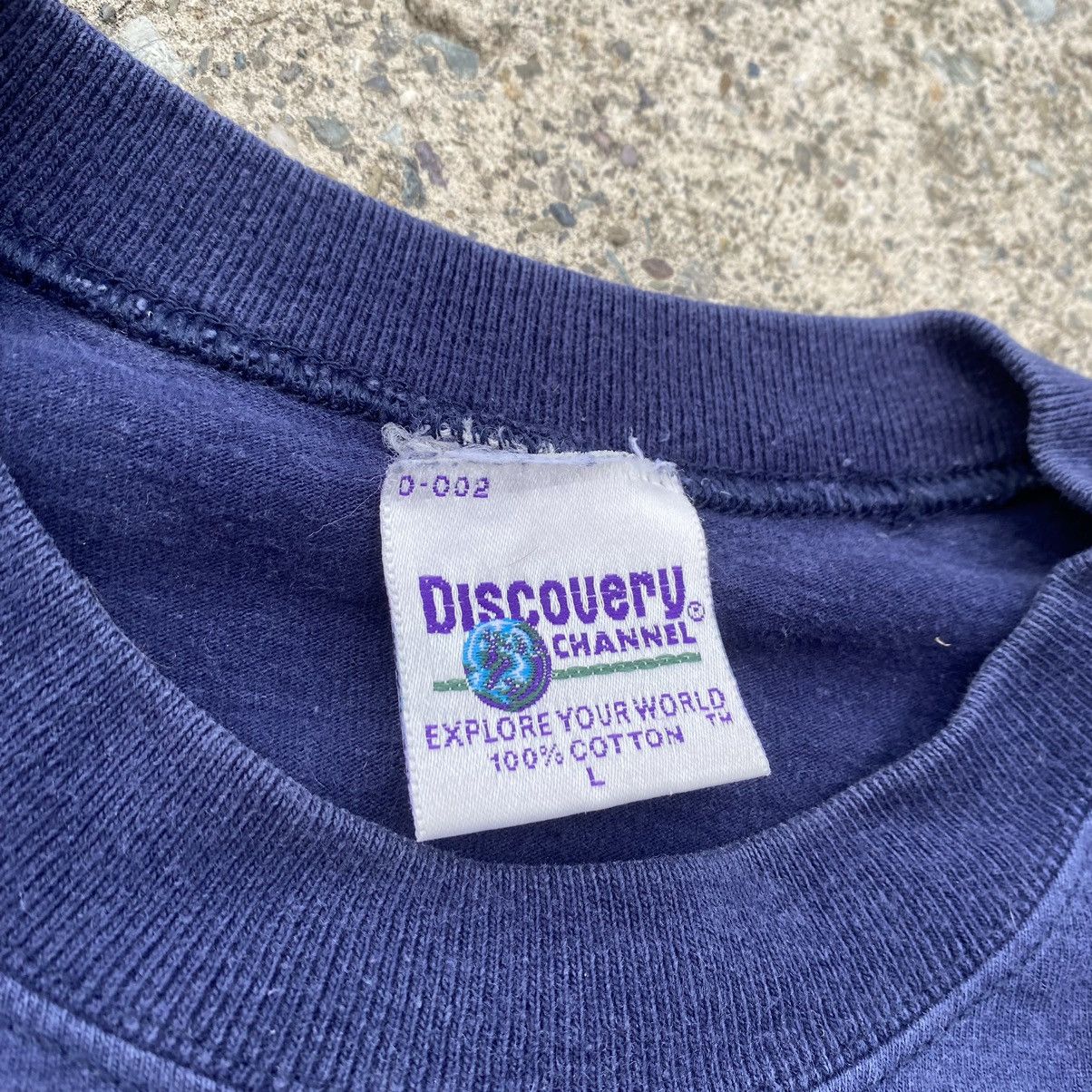 Vintage Vintage Discovery Channel Tee Size US L / EU 52-54 / 3 - 3 Thumbnail