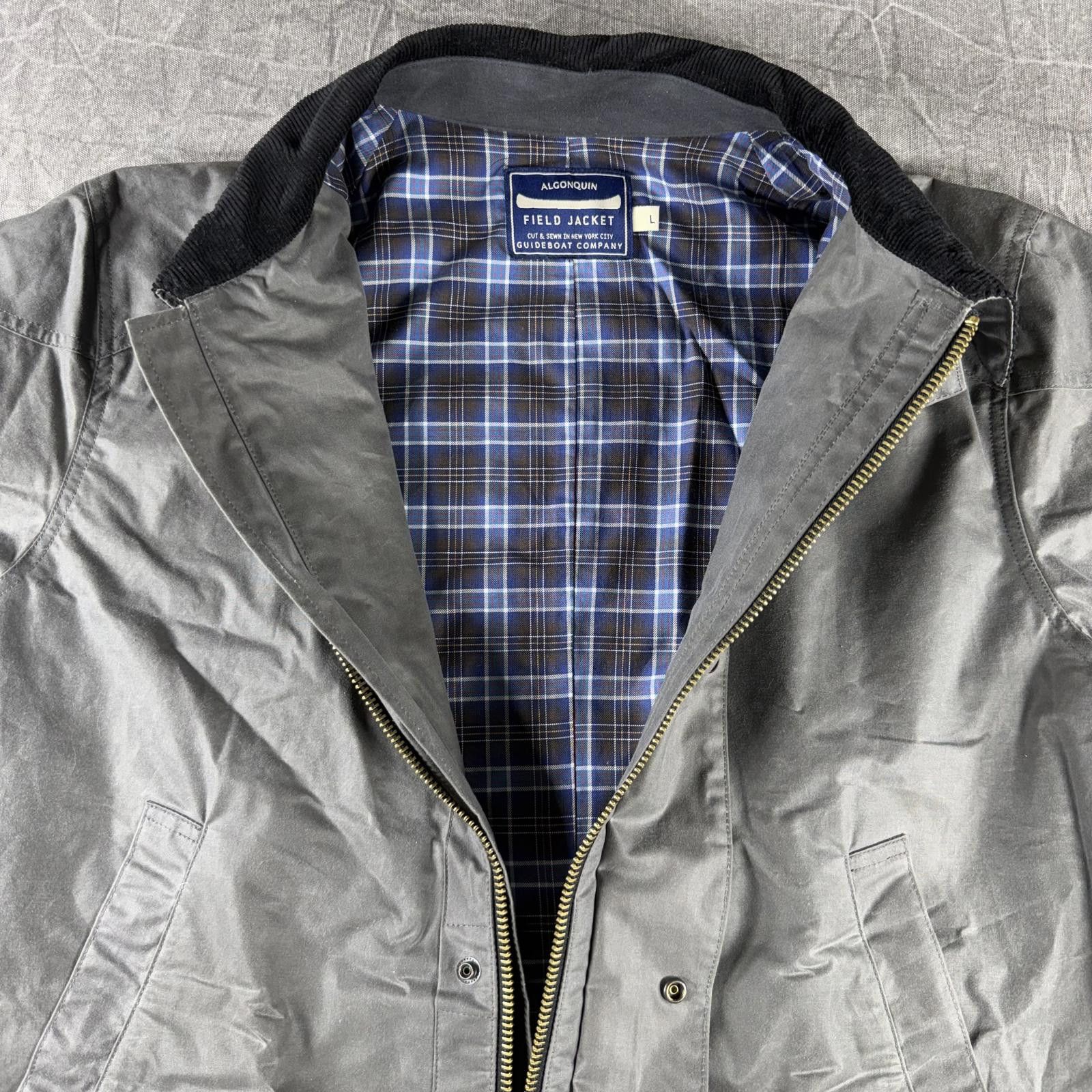 Other Algonquin Guideboat Company Jacket Men's L Grey Field Jacket Size US L / EU 52-54 / 3 - 5 Thumbnail