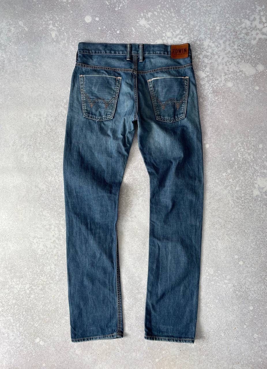 Edwin × Japanese Brand × Vintage Vintage EDWIN Made In Japan Selvage Denim SK505 Pants Y2K Size US 33 - 1 Thumbnail