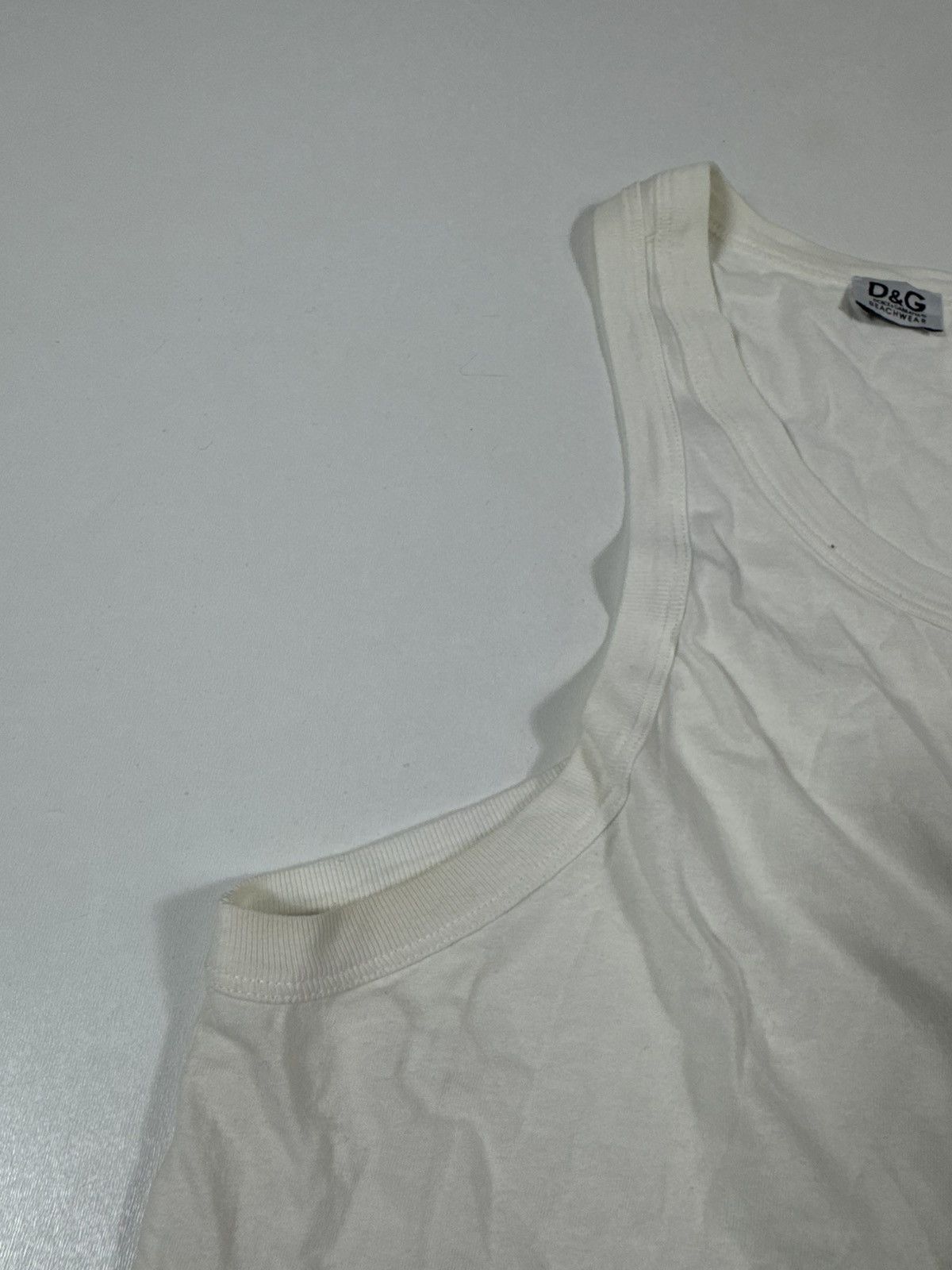 Dolce & Gabbana vintage short sleave t shirt dolcegbbana beachwear big logo Size M / US 6-8 / IT 42-44 - 3 Thumbnail