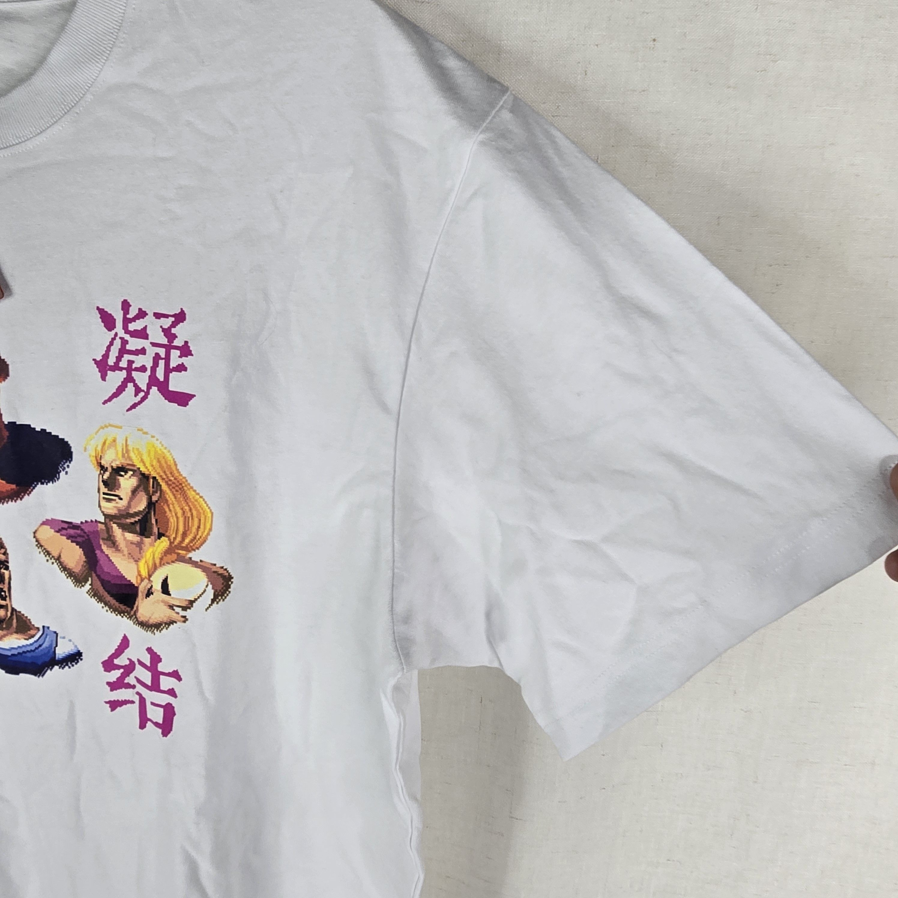 CLOT Clot × Street Fighter Mens XL Tshirt White NEW Size US XL / EU 56 / 4 - 3 Thumbnail
