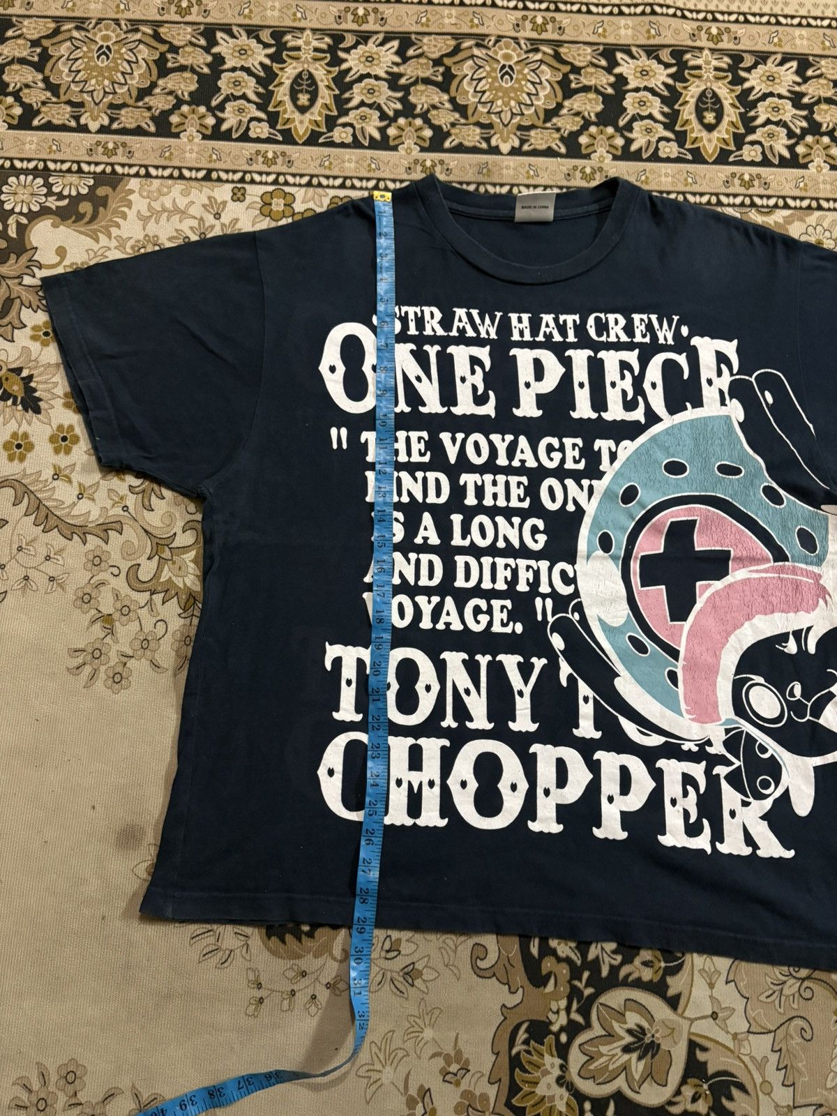 Anime Japanese Anime One Piece Over Print Tee Size US XXL / EU 58 / 5 - 8 Thumbnail