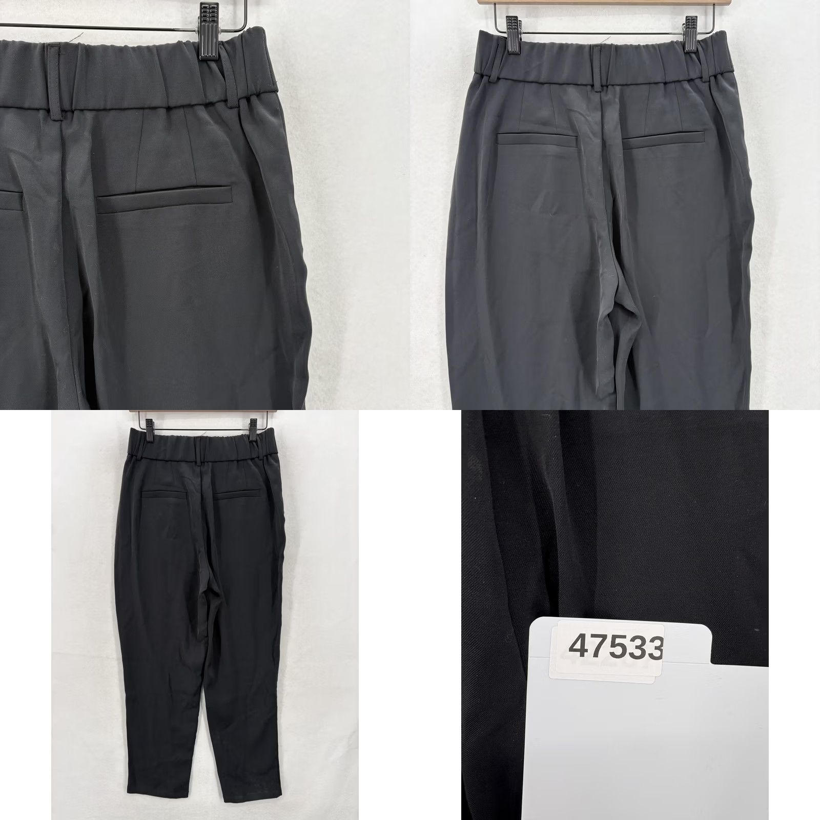Vintage VINTAGE Halara Pants Womens Small Black Tapered Khakis Ankle Pockets Athleisure NWT Size 28" / US 6 / IT 42 - 9 Thumbnail