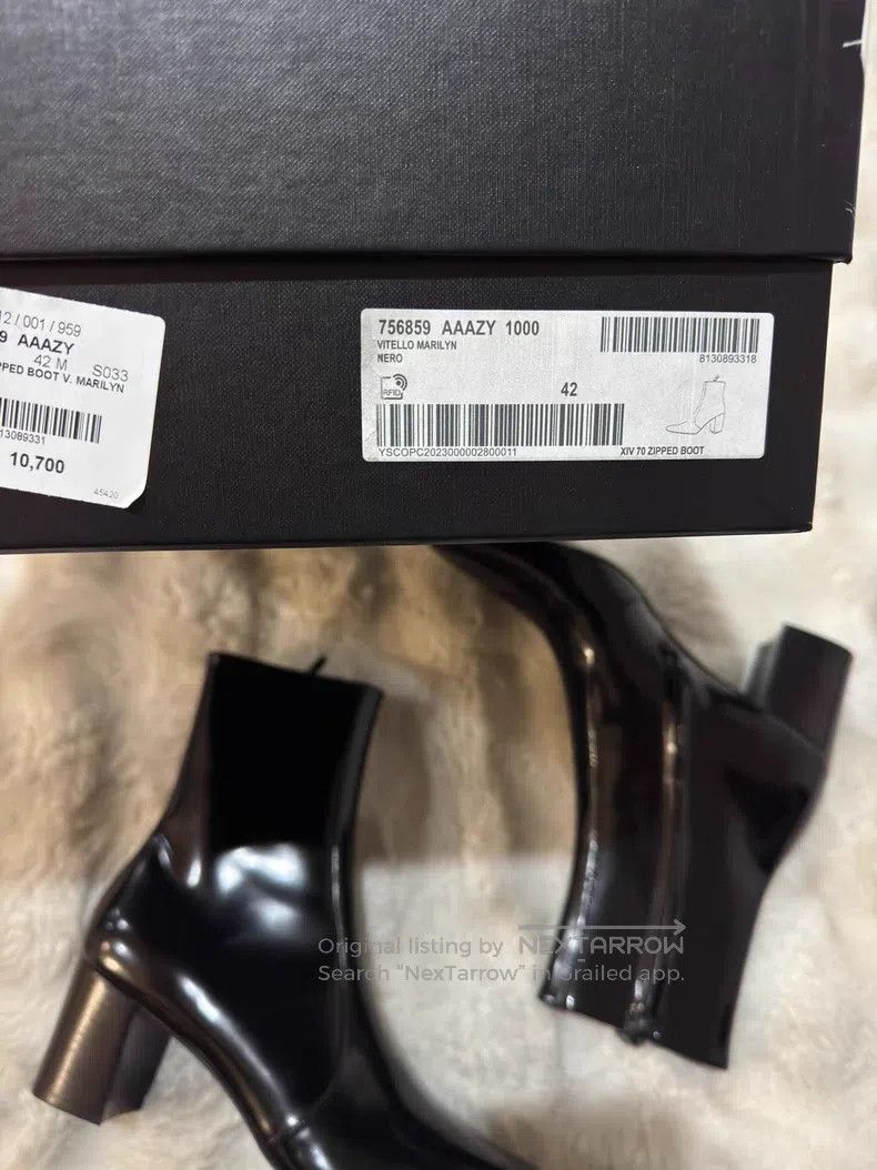 Saint Laurent Paris Saint Laurent Paris Boots Men's Boots Size US 9 / EU 42 - 7 Thumbnail