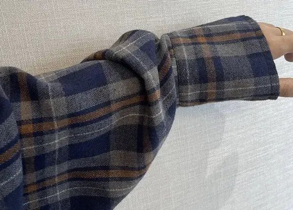 VIBE Outdoor retro patchwork distressed plaid check shirt Size US M / EU 48-50 / 2 - 5 Thumbnail