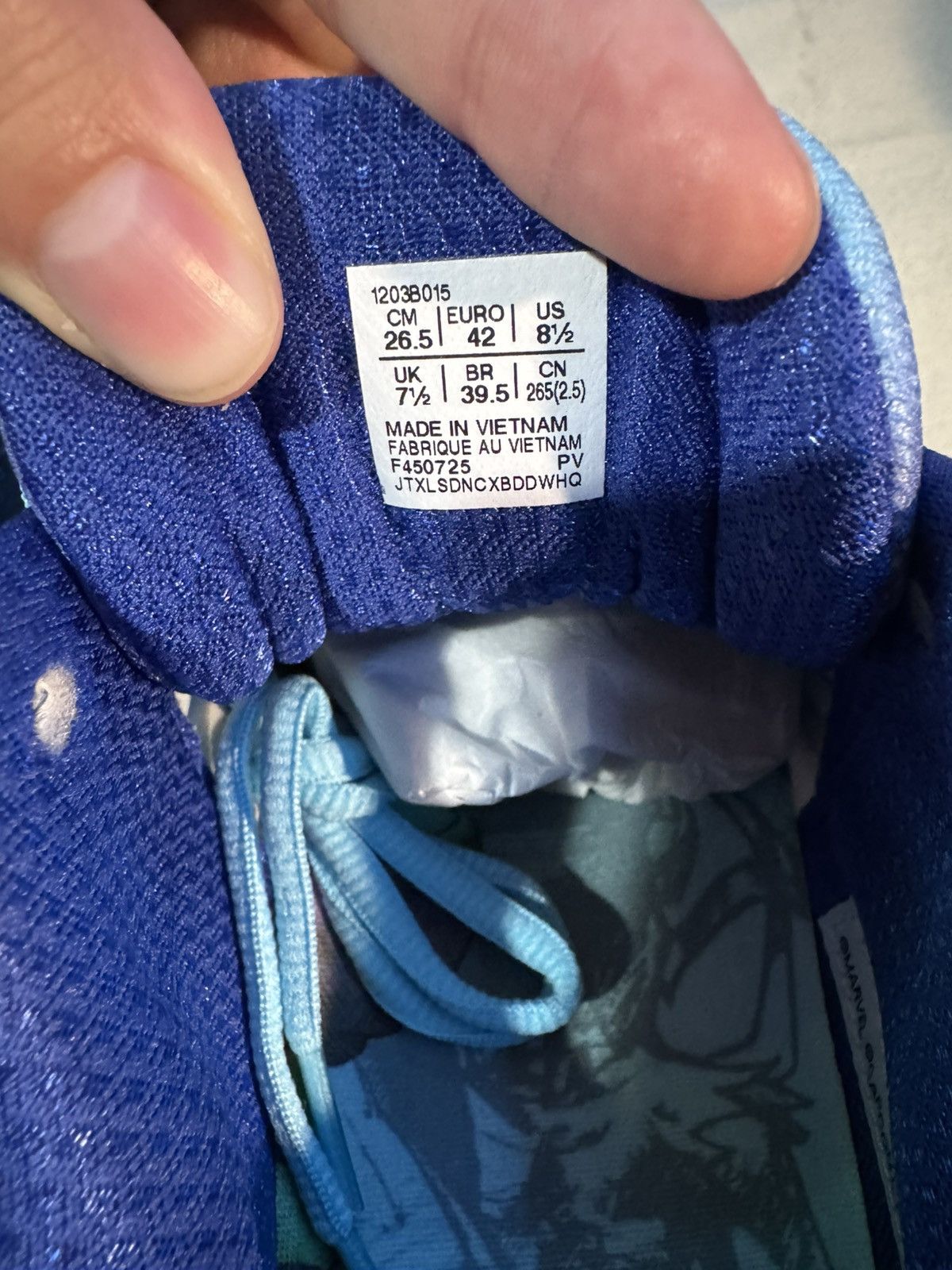 Asics × Kith × Marvel Comics ASICS Gel Nimbus 10.1 Kith Marvel v Capcom Ironman v Megaman Size US 8.5 / EU 41-42 - 12 Thumbnail