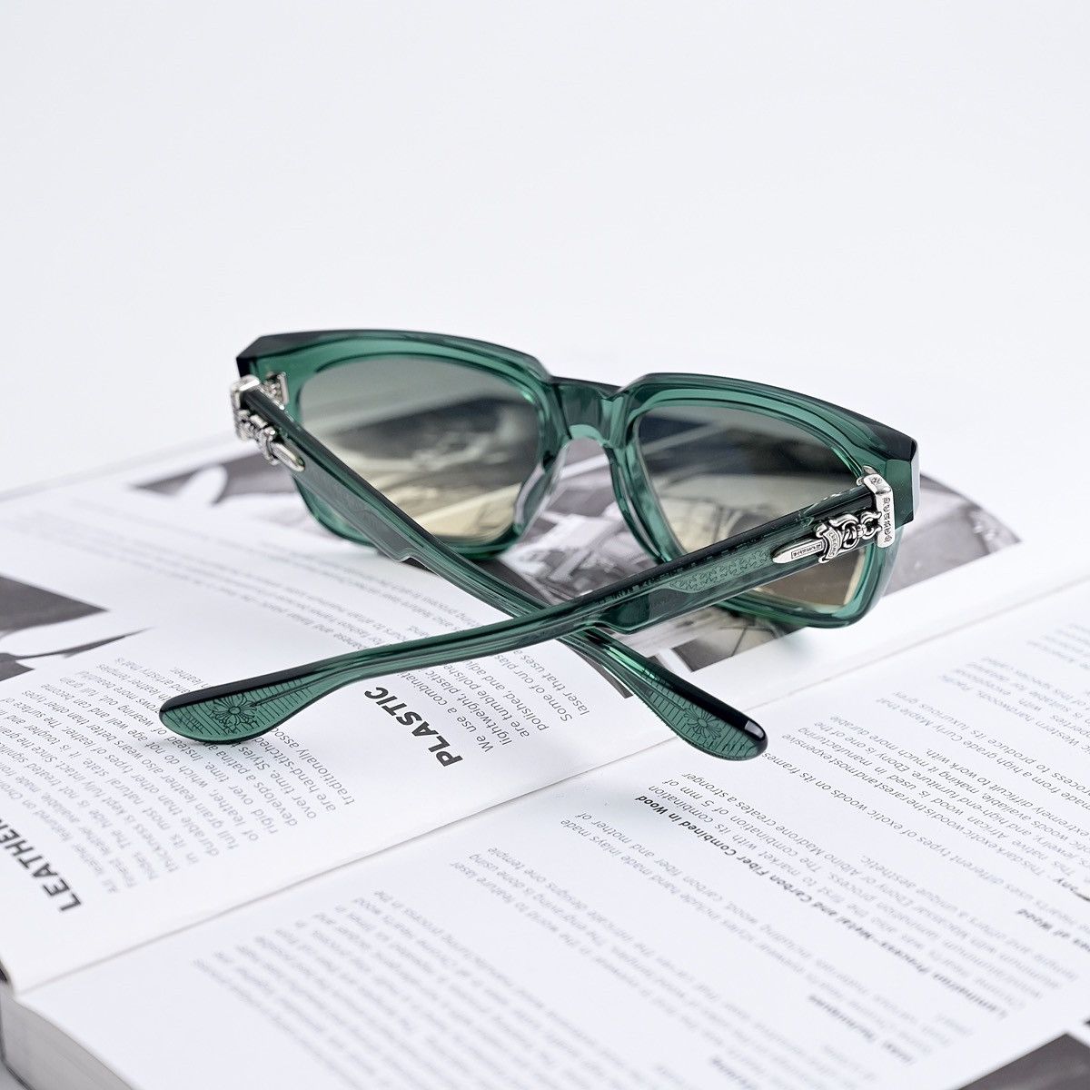 Chrome Hearts CHROME HEARTS BOX OFFICER MARINE SUNGLASSES Size ONE SIZE - 8 Thumbnail