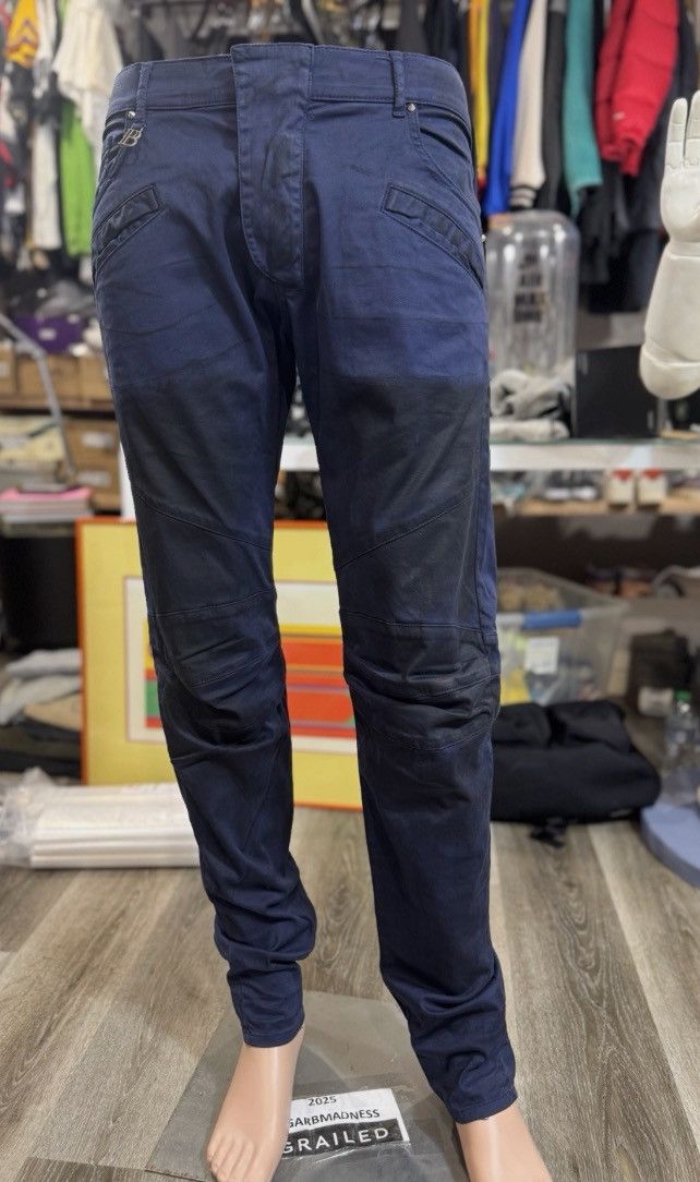 Balmain BALMAIN COATED MOTO JEANS 🔥©️ Size US 36 / EU 52 - 17 Thumbnail