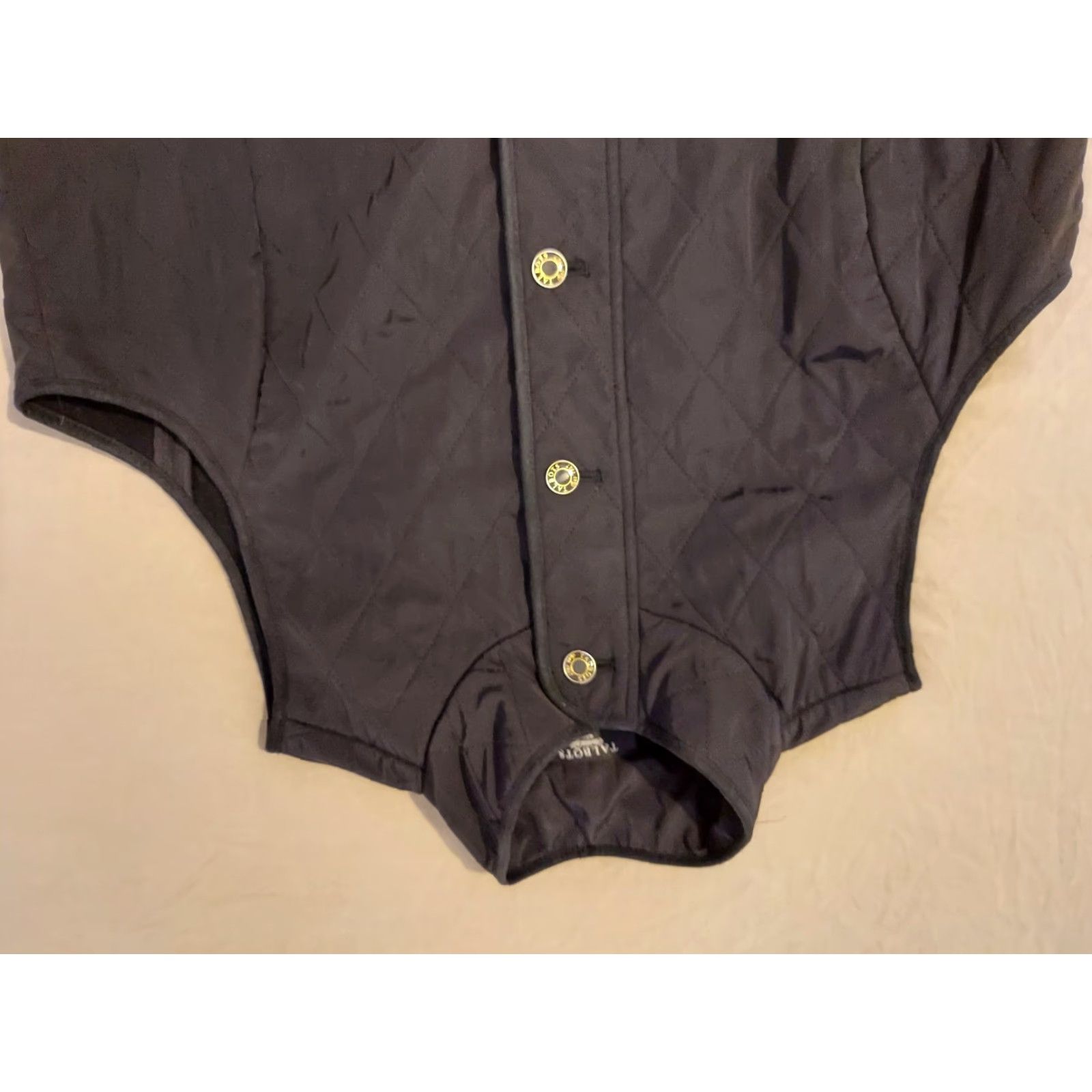 Talbots Womens Talbots Full Zip Vest XL Black Puffer Jacket #Talbots#Vest#FullZip#Black#XL#Womens Size XL / US 12-14 / IT 48-50 - 3 Thumbnail