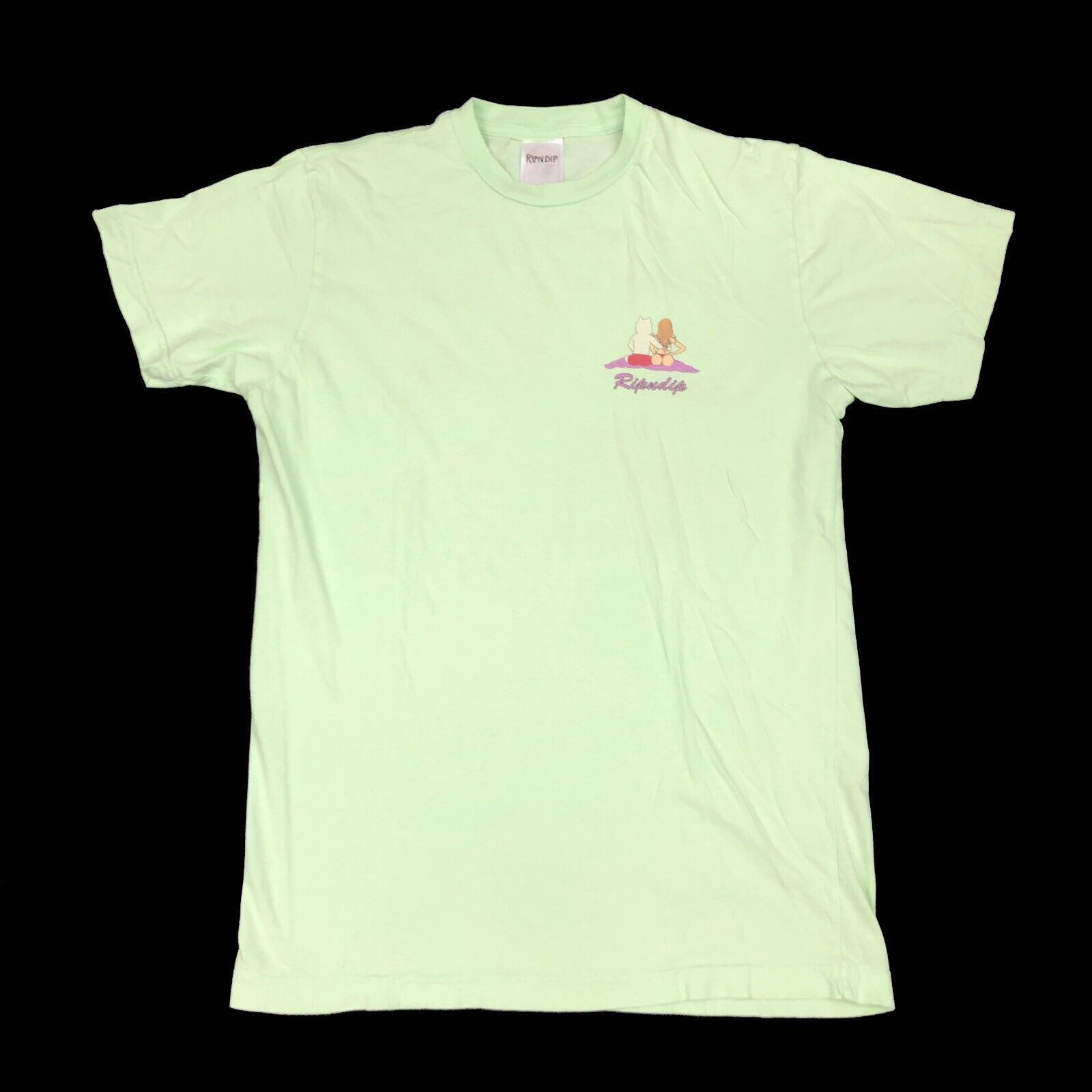 Stussy Rip N Dip Must Be Nice Beach Sunset Tee T Shirt Small S Size US S / EU 44-46 / 1 - 3 Thumbnail