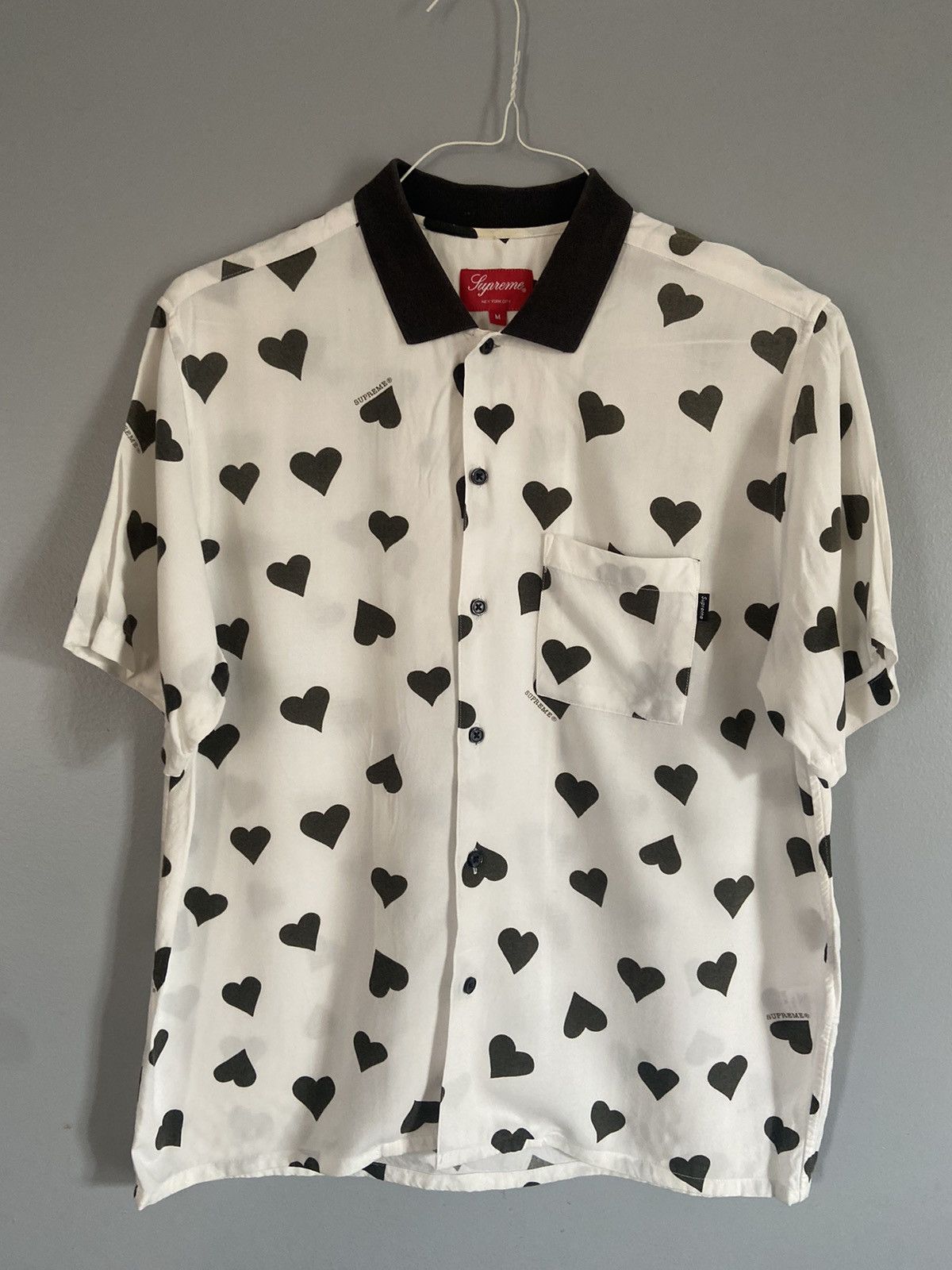 Supreme hearts rayon on sale