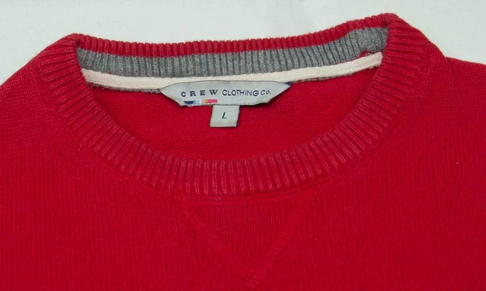 Other CREW CLOTHING CO JUMPER COTTON SIZE L - Size US L / EU 52-54 / 3 - 5 Thumbnail