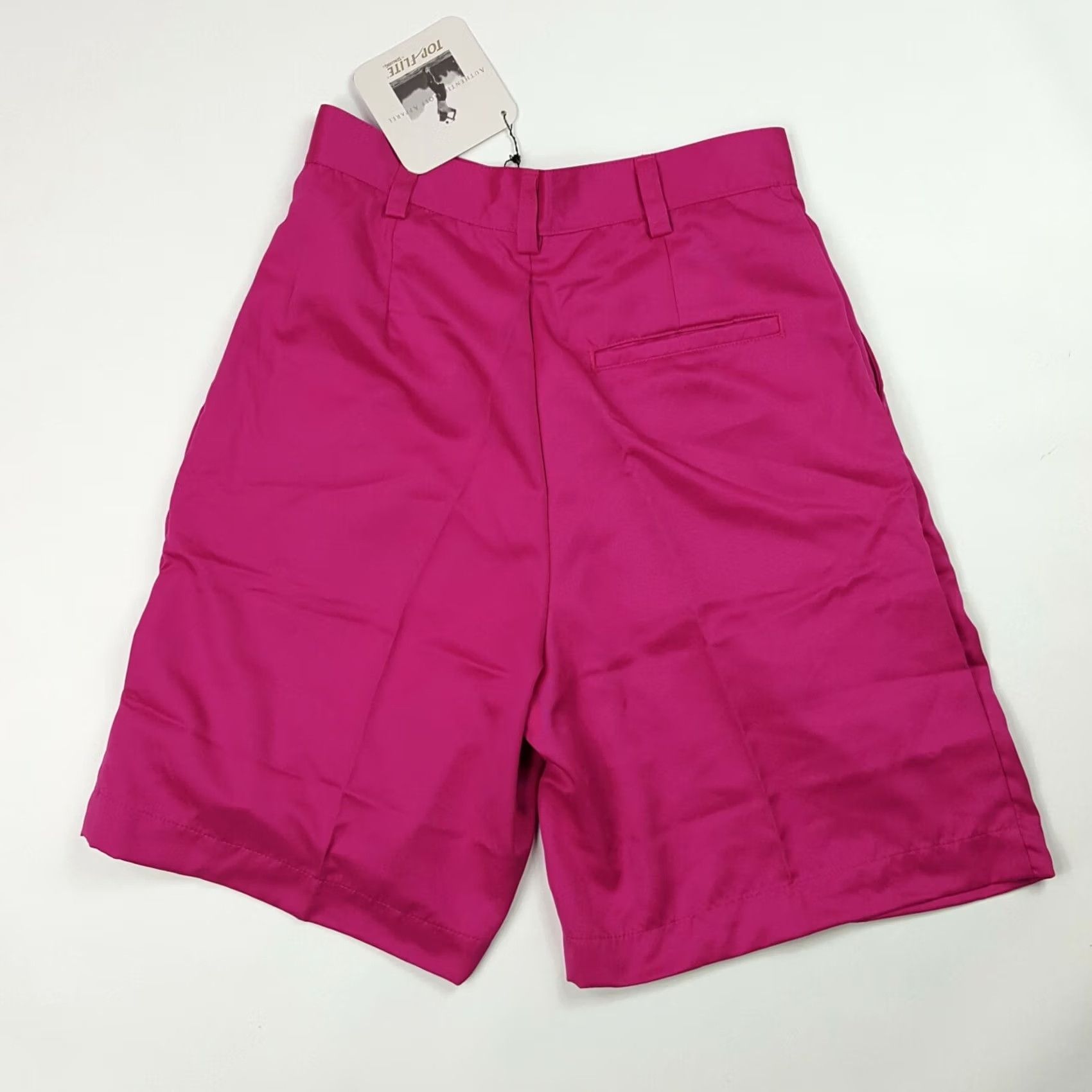 Spalding VINTAGE Spalding Golf Womens Size 8 High Waist Pleated Athletic Outdoor Shorts Pink Size 26" / US 2 / IT 38 - 5 Thumbnail