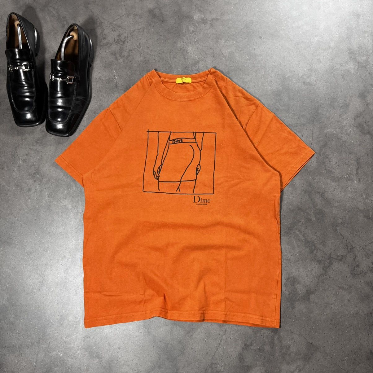 Dime Dime Canada Vintage Streetwear Shorts Pants Ass Tee Tshirt Size US L / EU 52-54 / 3 - 1 Thumbnail