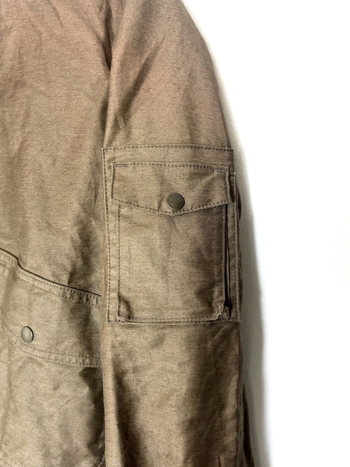 Japanese Brand Private Brand AG .925 Silver Utility Jacket Size US M / EU 48-50 / 2 - 16 Thumbnail