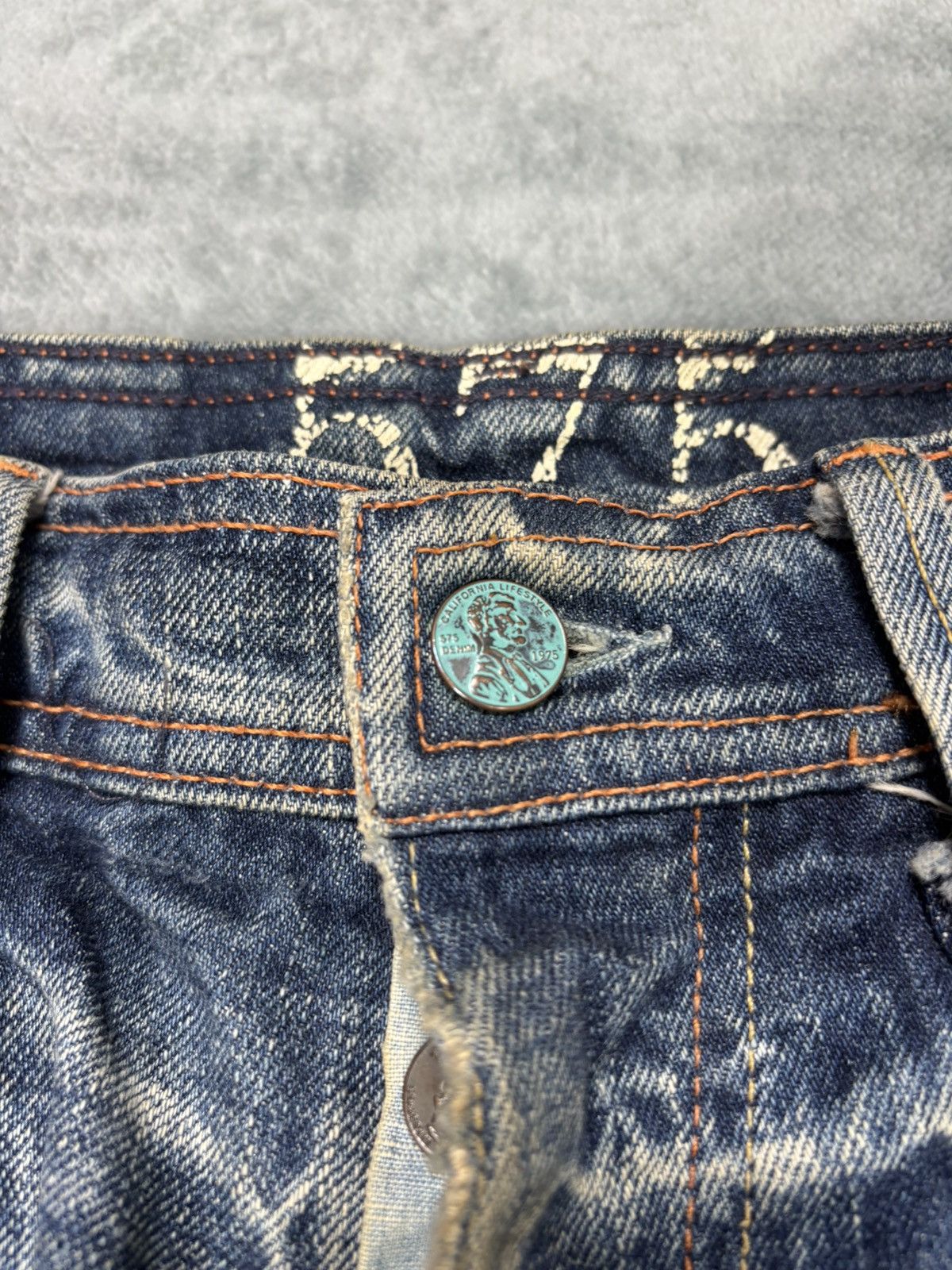 Other 575 Distressed Flared Denim Jeans. S016 Size US 29 - 8 Thumbnail