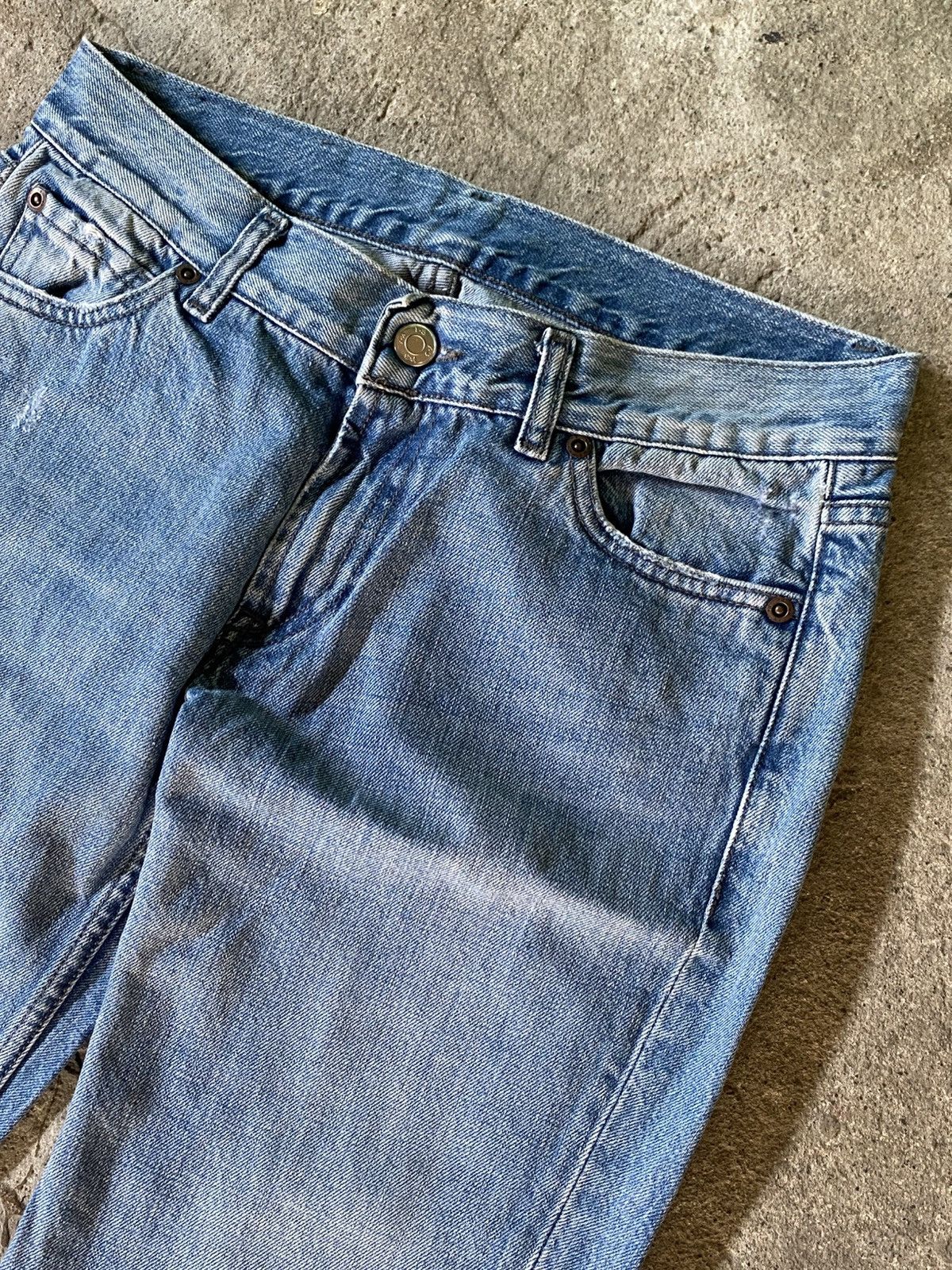 Yohji Yamamoto Y-3/Yohji Yamamoto - ‘06 Boot Cut Jeans Size US 28 / EU 44 - 10 Thumbnail