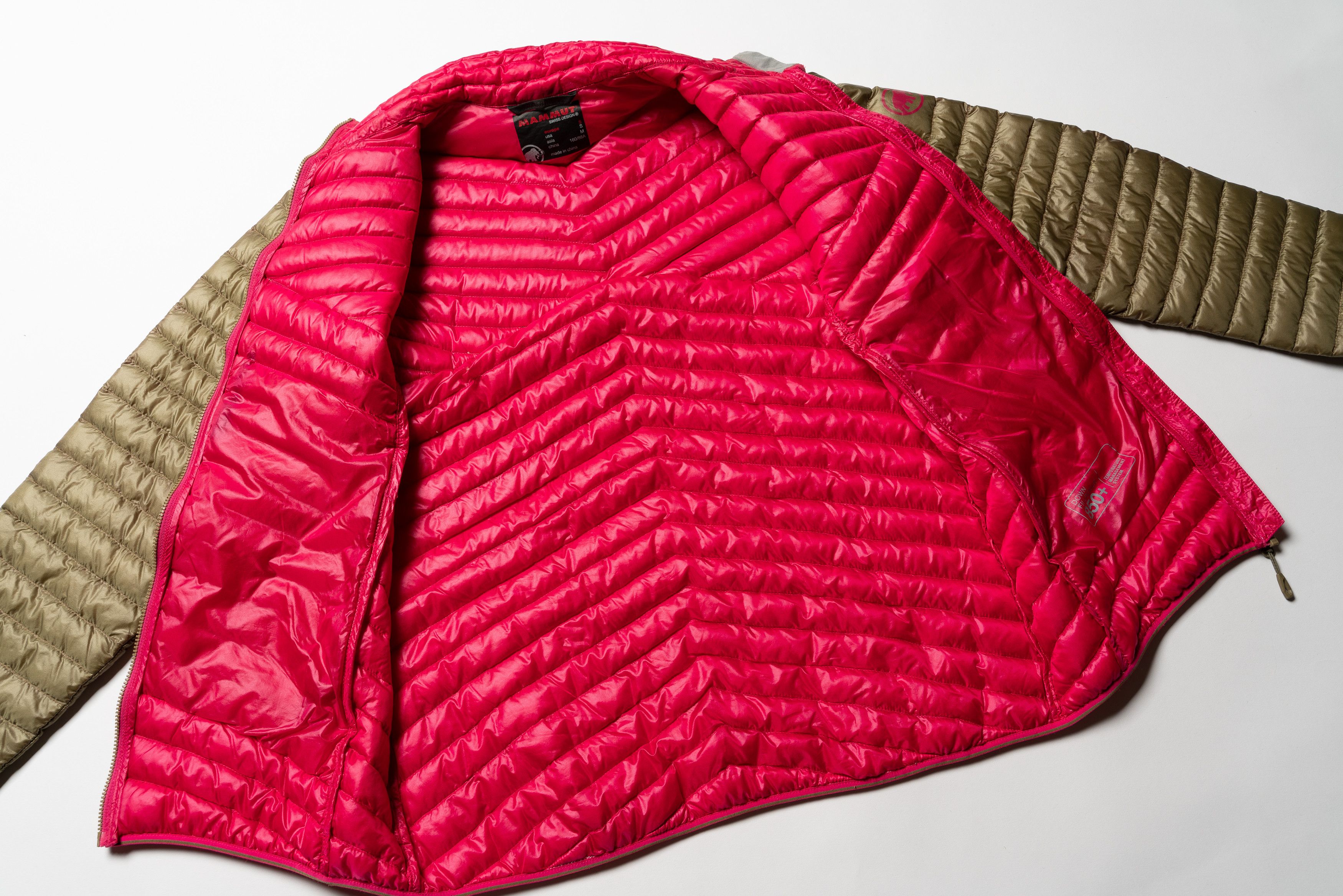 Mammut 🔴 MAMMUT Broad Peak Light Pertex Down Brown/Pink Jacket Size S / US 4 / IT 40 - 11 Thumbnail