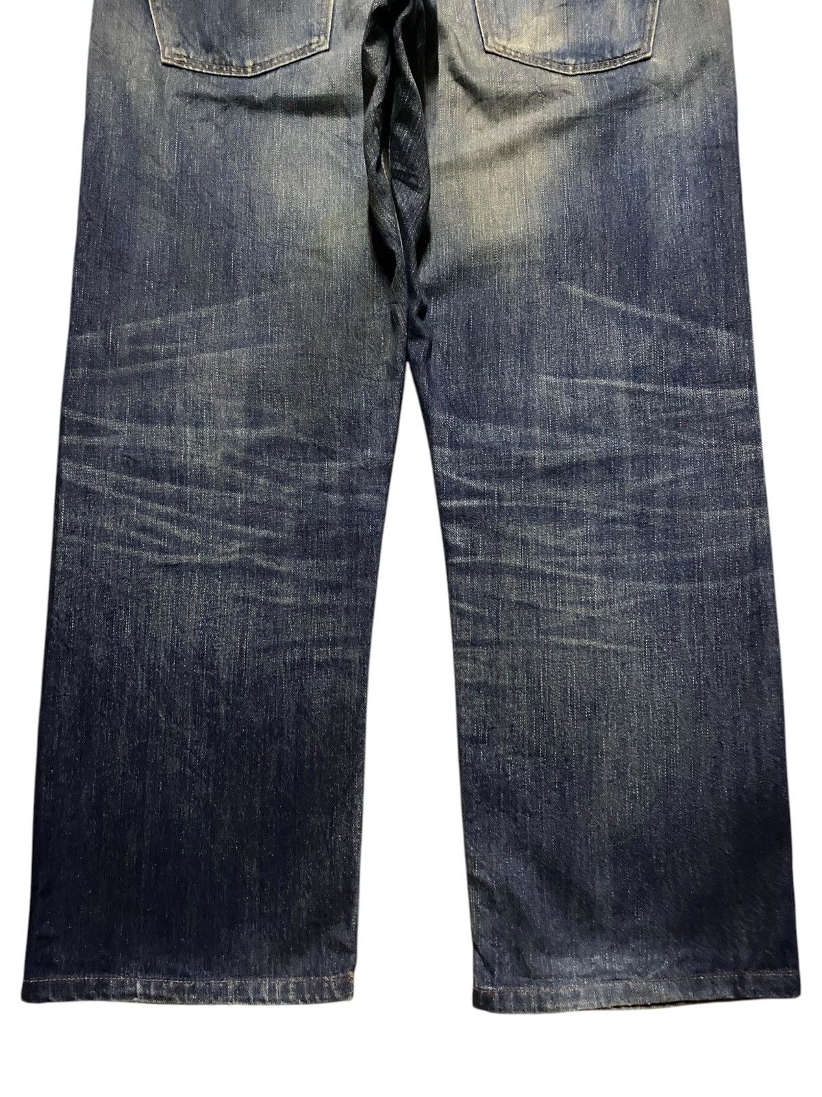 Junya Watanabe Vintage Edwin XV 04 Mud Wash Distressed Loose Jeans Size US 36 / EU 52 - 7 Thumbnail