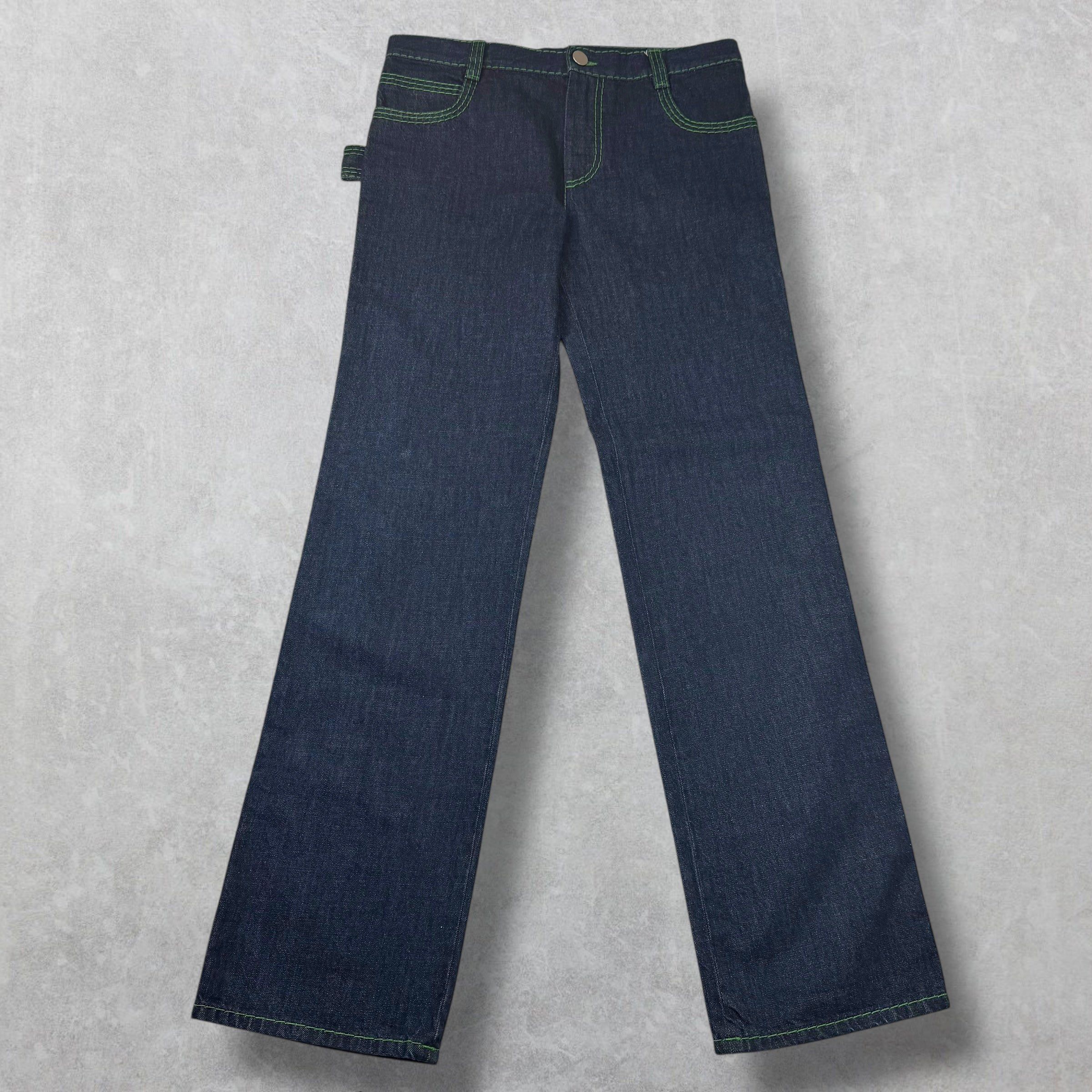 Bottega Veneta Bottega Veneta Straight-Leg Selvedge Jeans 48 (32) Size US 32 / EU 48 - 2 Thumbnail
